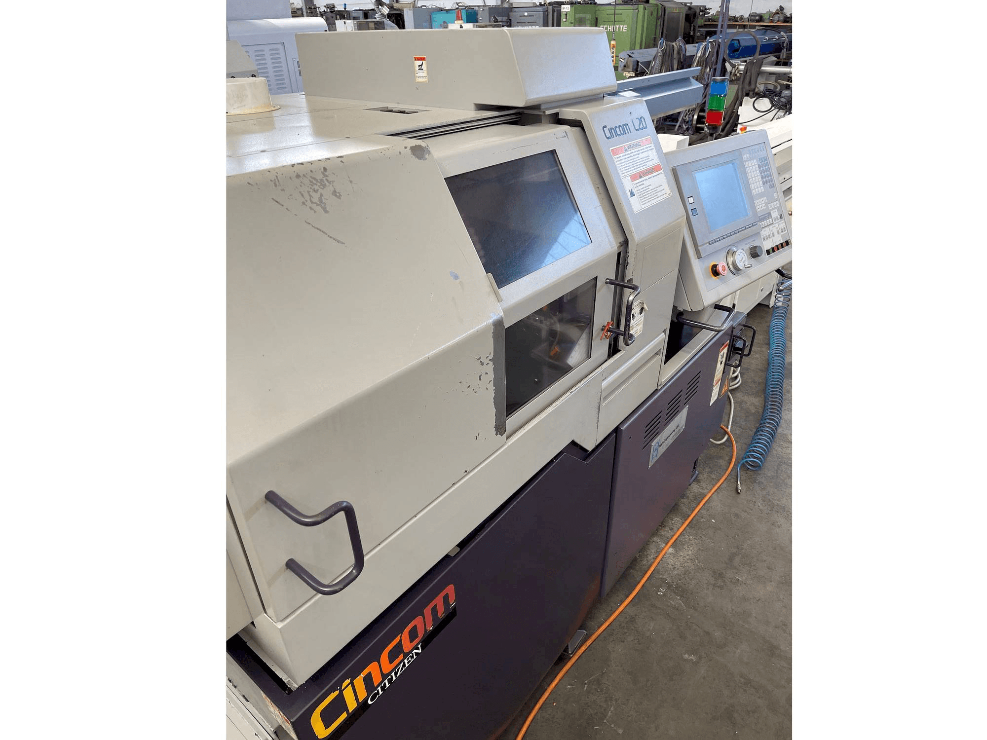 Citizen L5 20-VII-maskinen framifrån