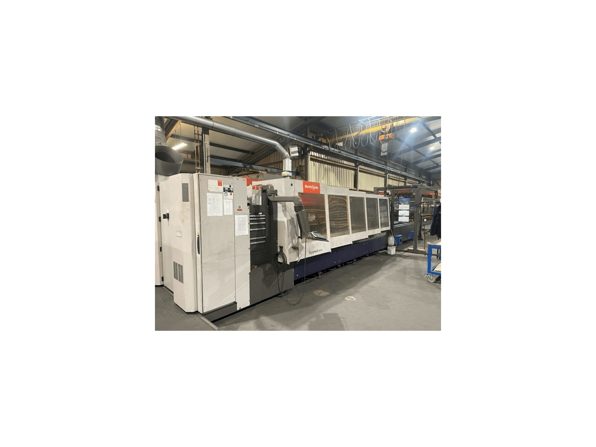 Bystronic BySpeed 3015-maskinen framifrån