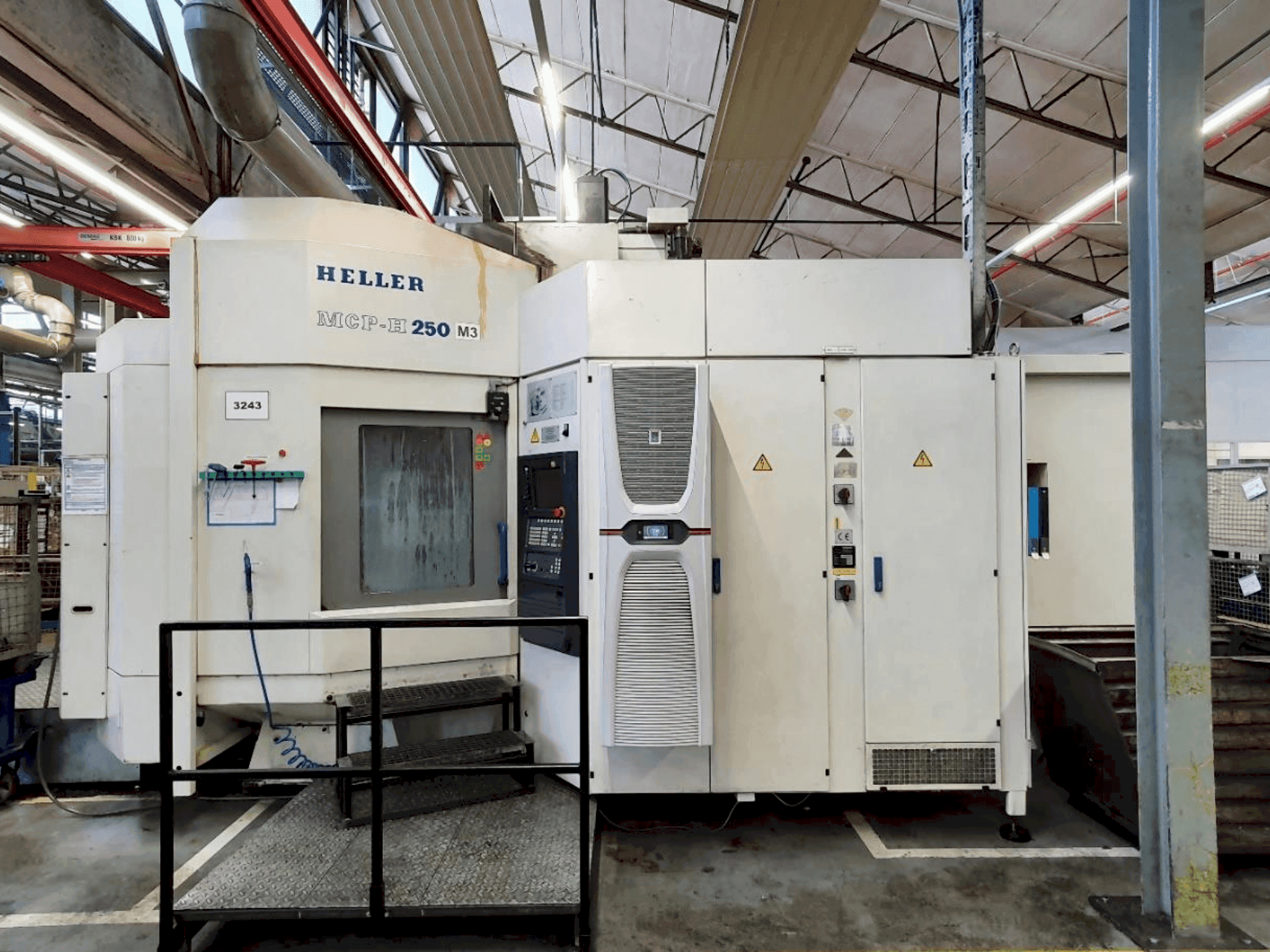 HELLER MCP-H 250-maskinen framifrån