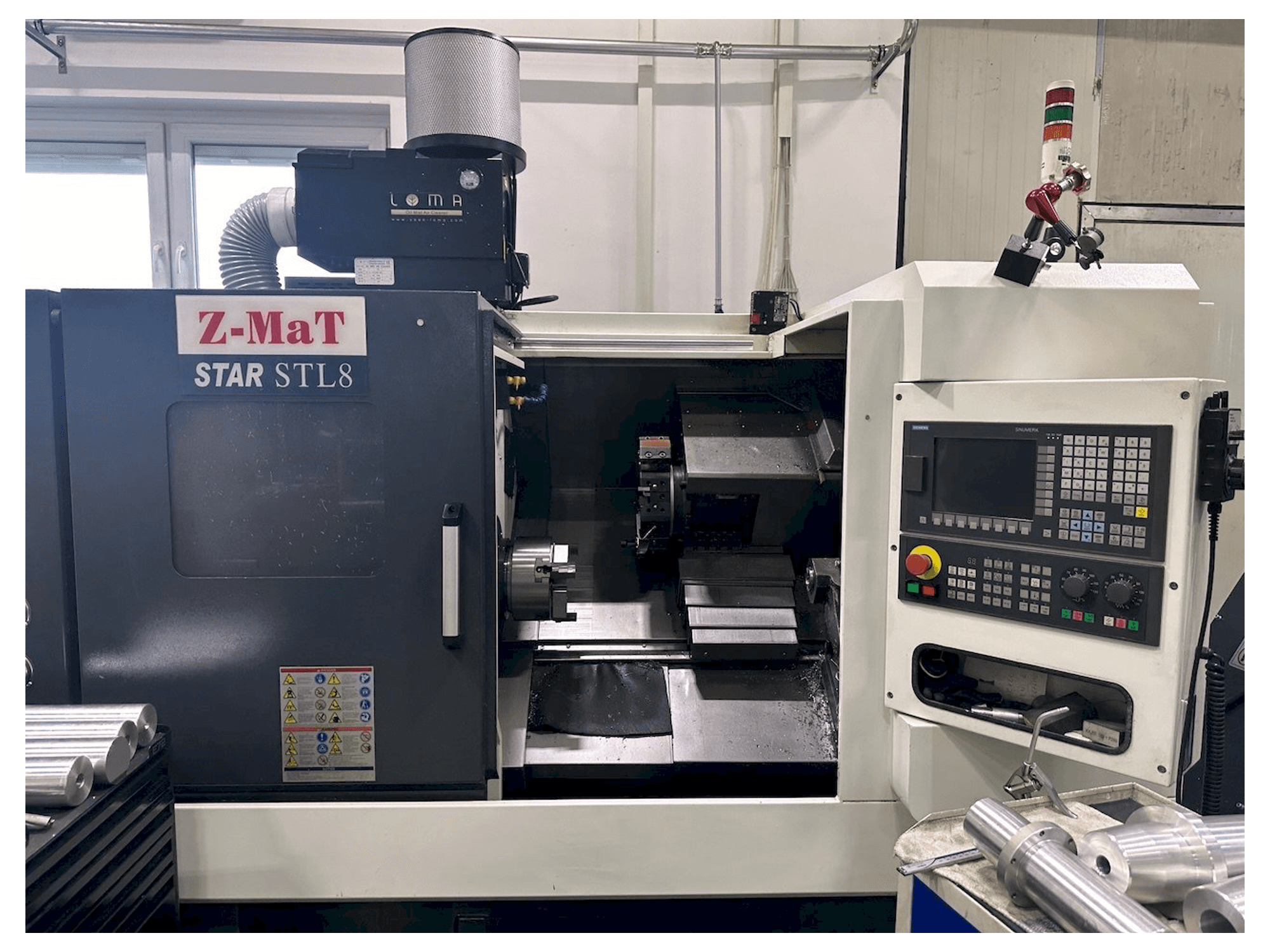 Z-MAT STAR STL 8-maskinen framifrån