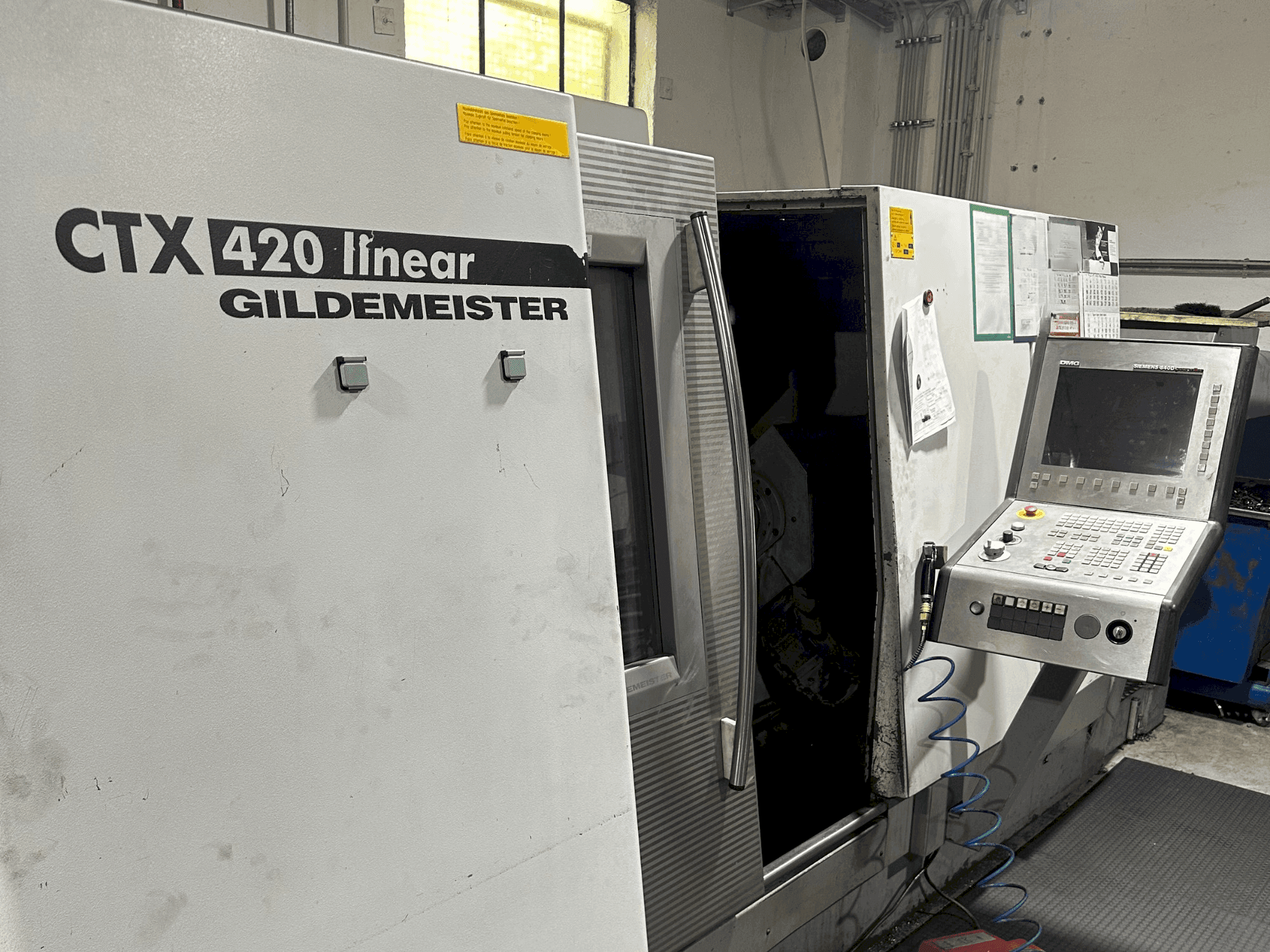 DMG CTX 420 Linear V6-maskinen framifrån