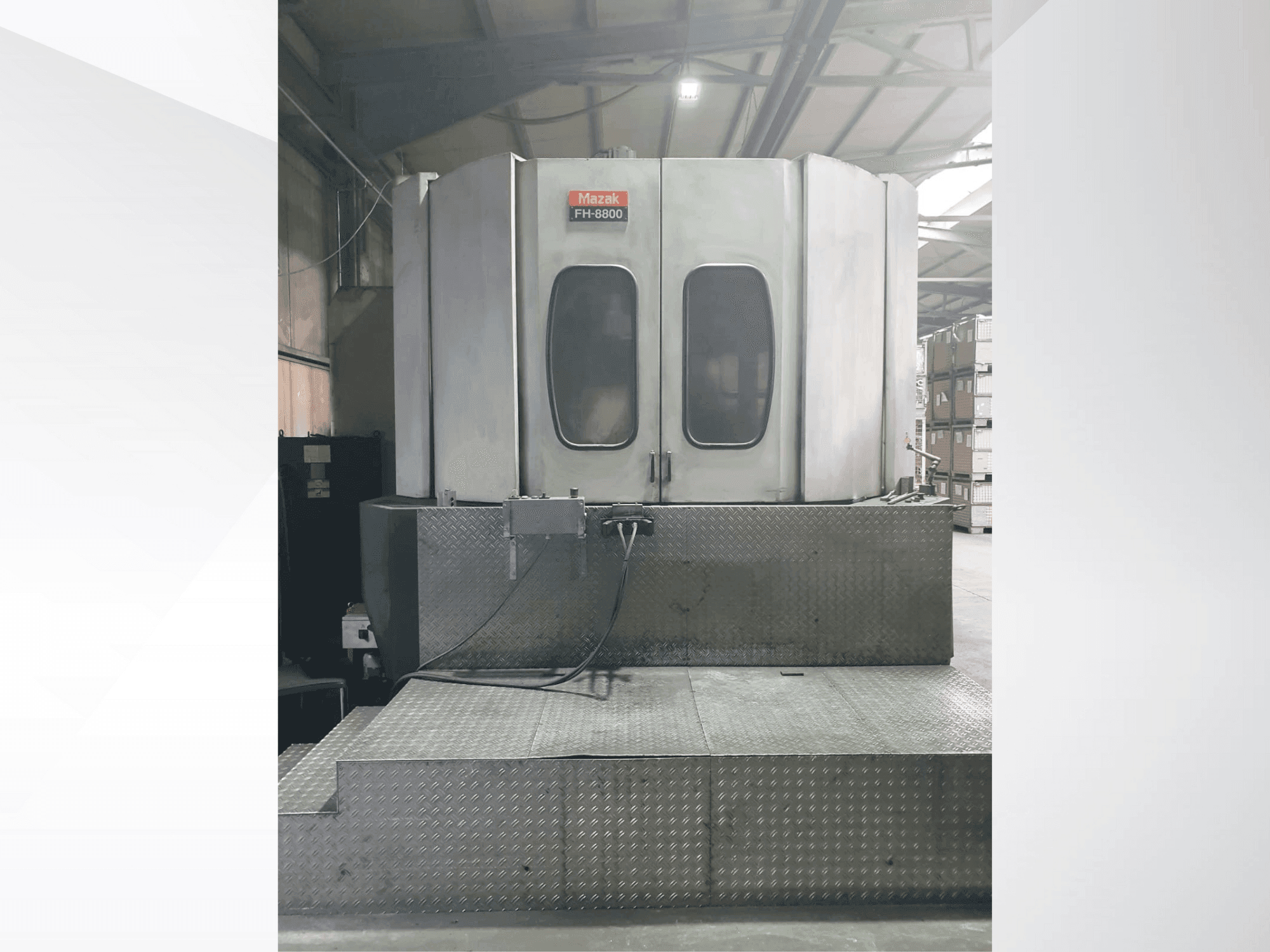 Mazak FH 8800-maskinen framifrån