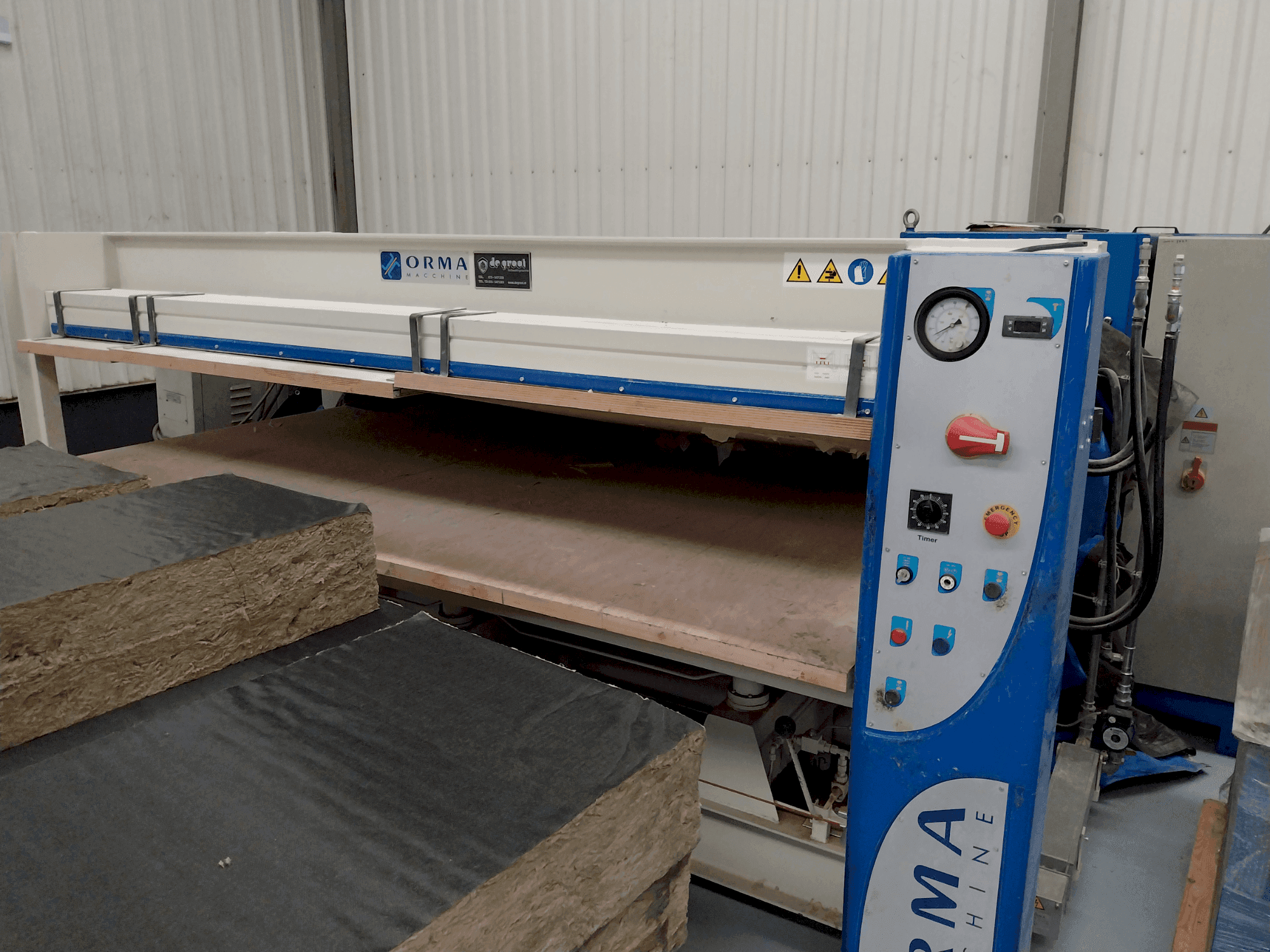 ORMA C/6 30/13 AS-BA (2009)-maskinen framifrån