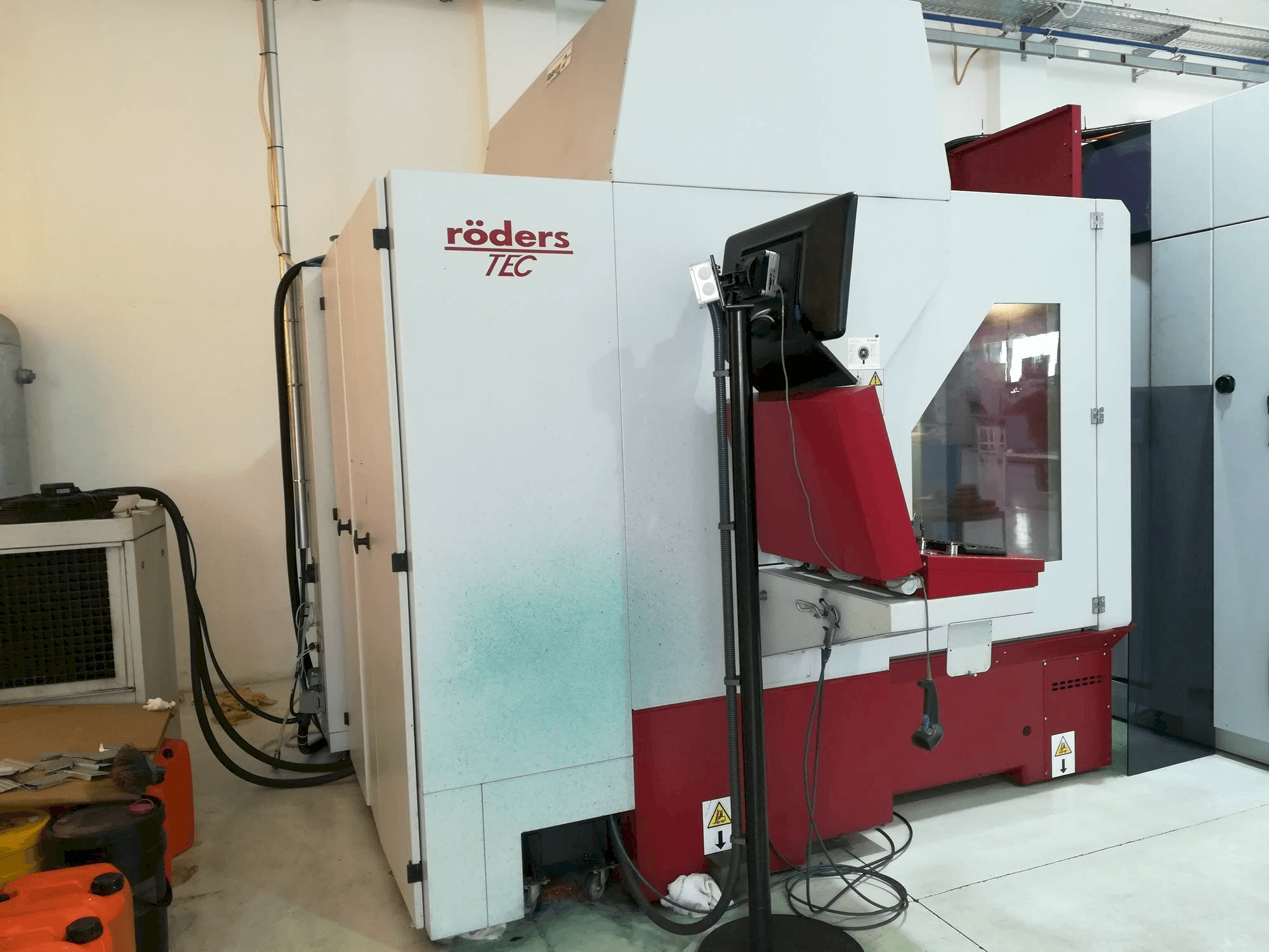 Röders RXP 801-maskinen framifrån