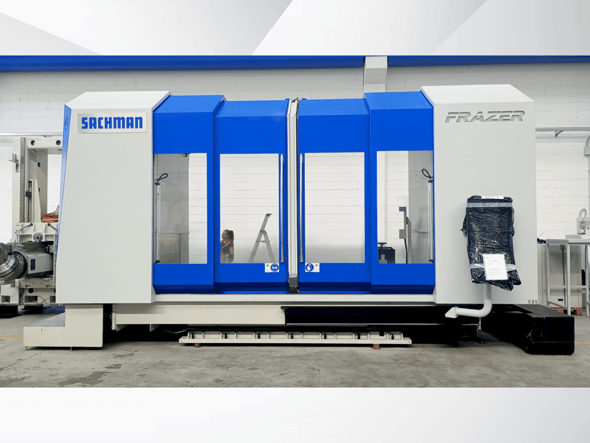 JOBS FRAZER-maskinen framifrån