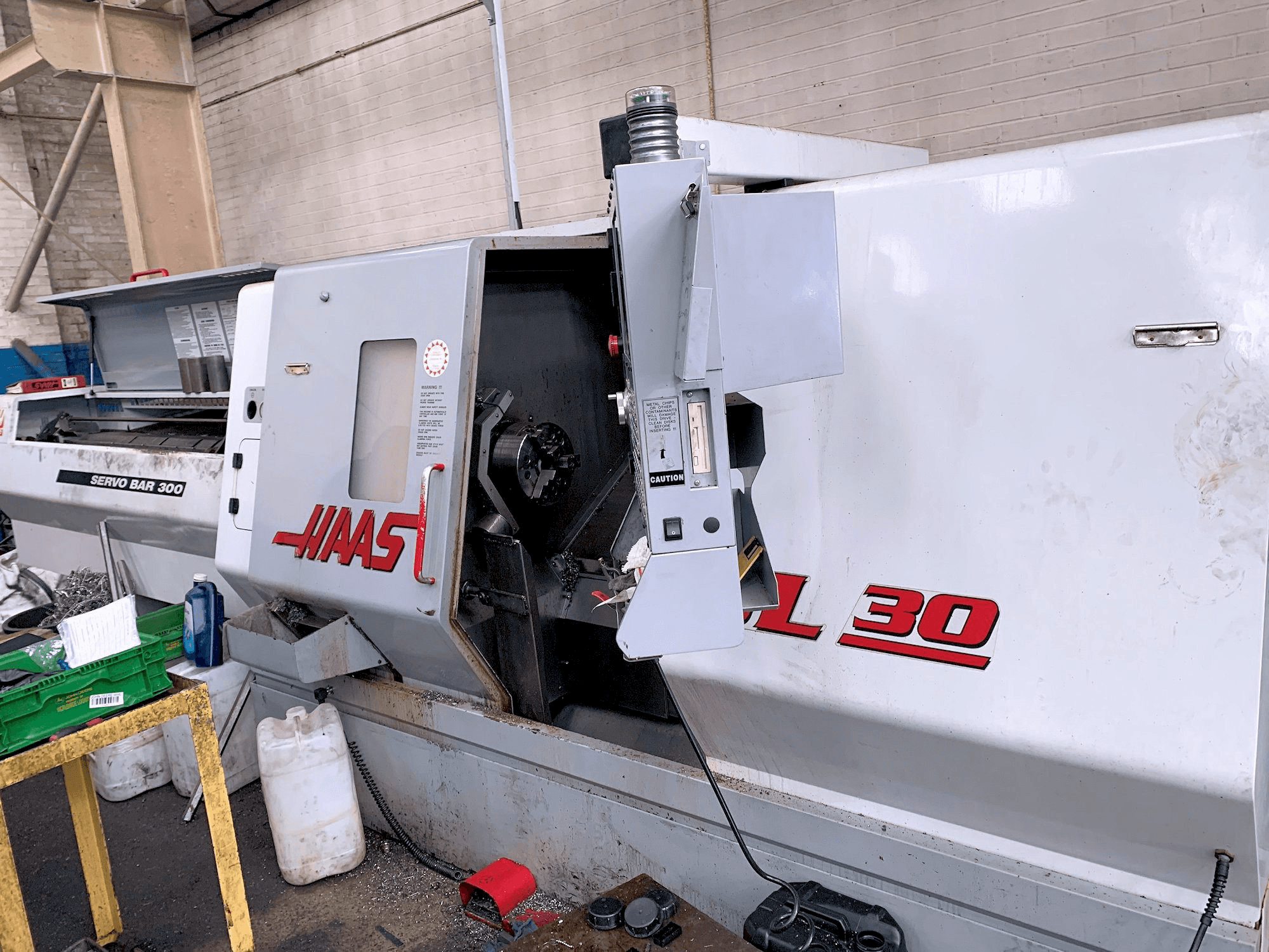 HAAS SL-30-maskinen framifrån