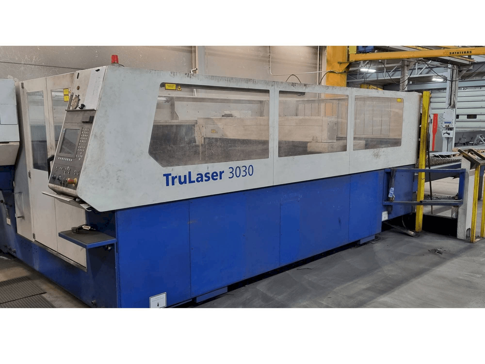 Trumpf TruLaser 3030-maskinen framifrån