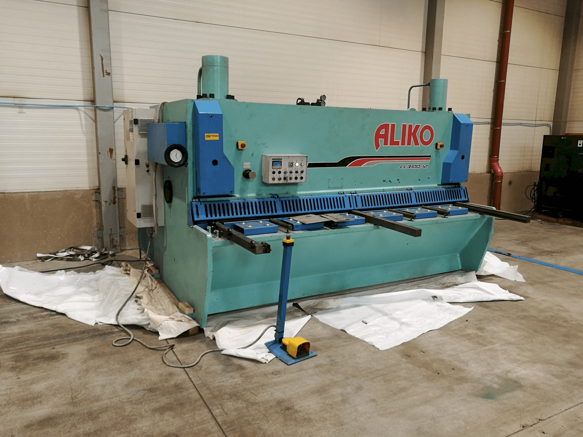 ALIKO LL3100-12-maskinen framifrån
