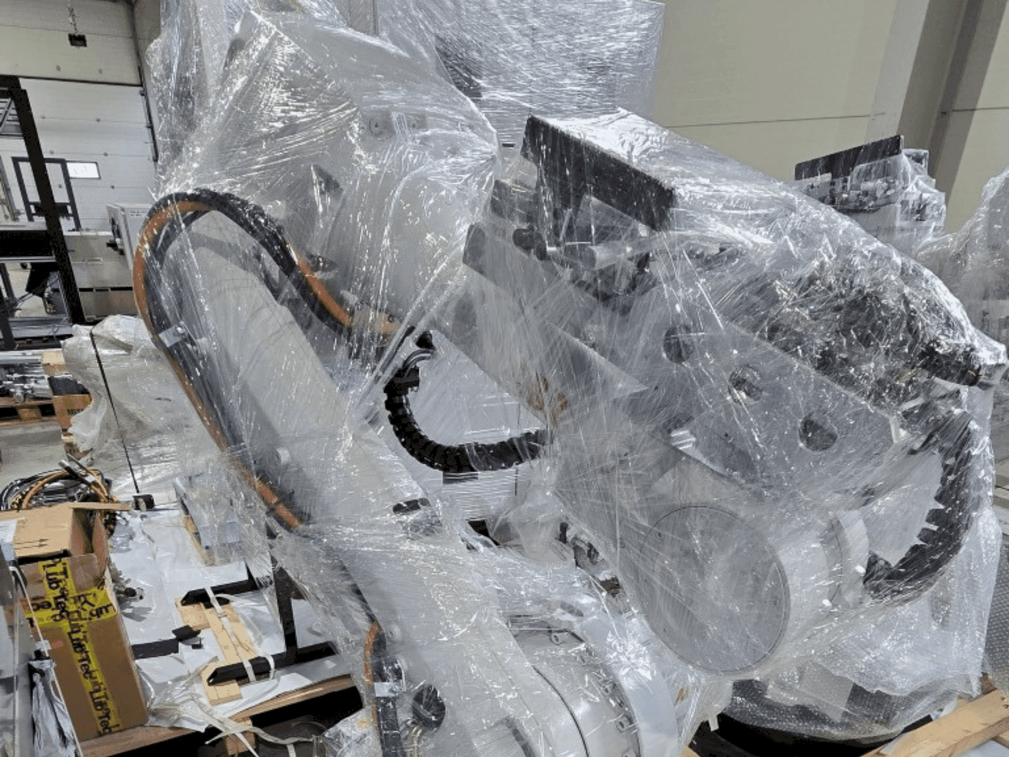 ABB IRB 4600-45/2.05-maskinen framifrån