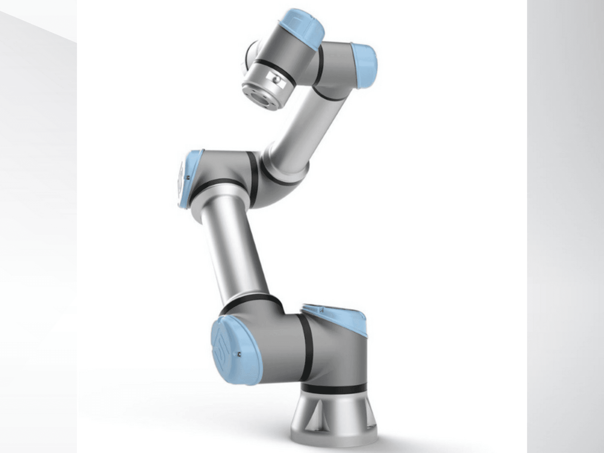 Universal Robots UR-3e-maskinen framifrån