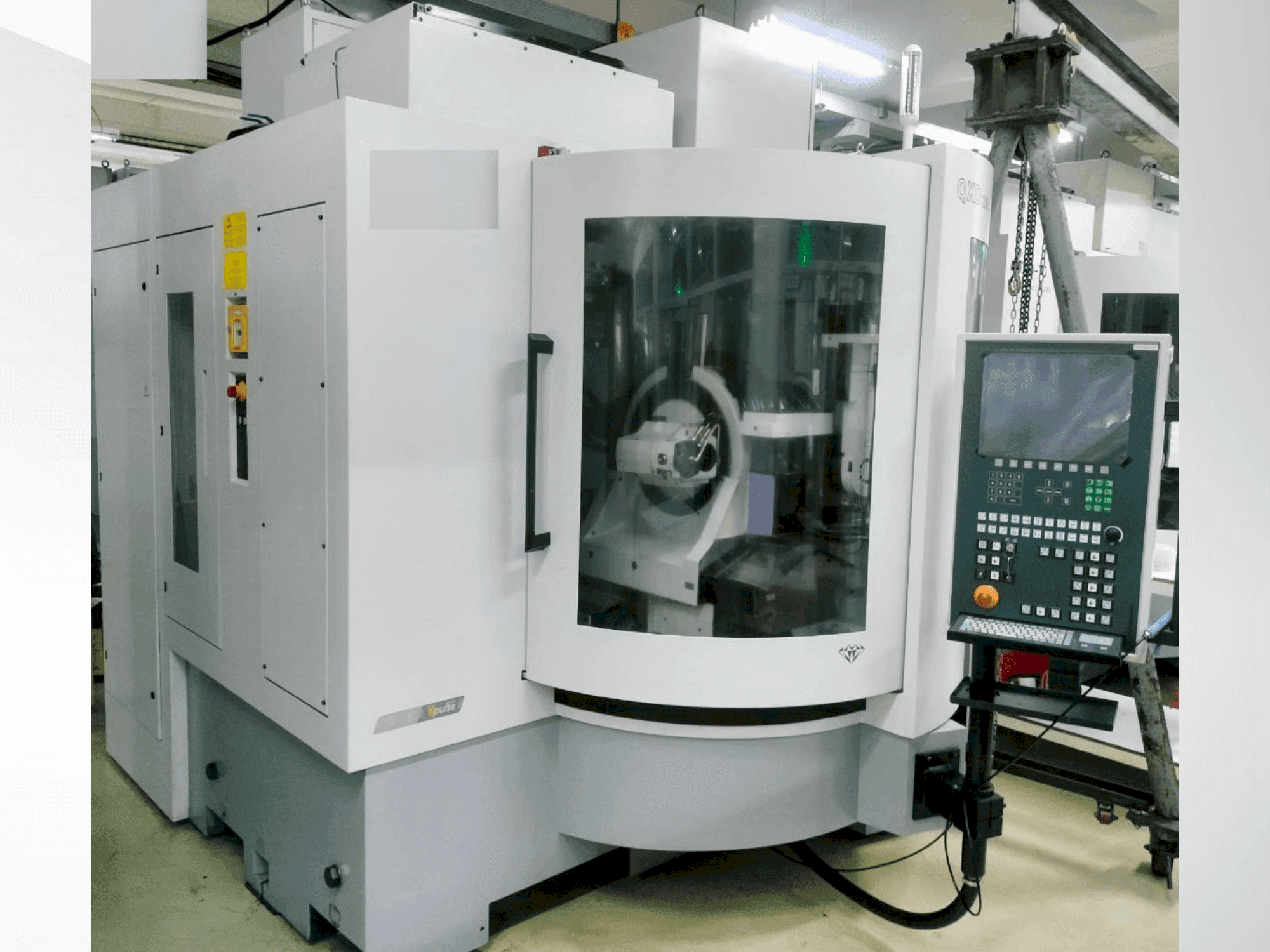 VOLLMER QXD 250-maskinen framifrån