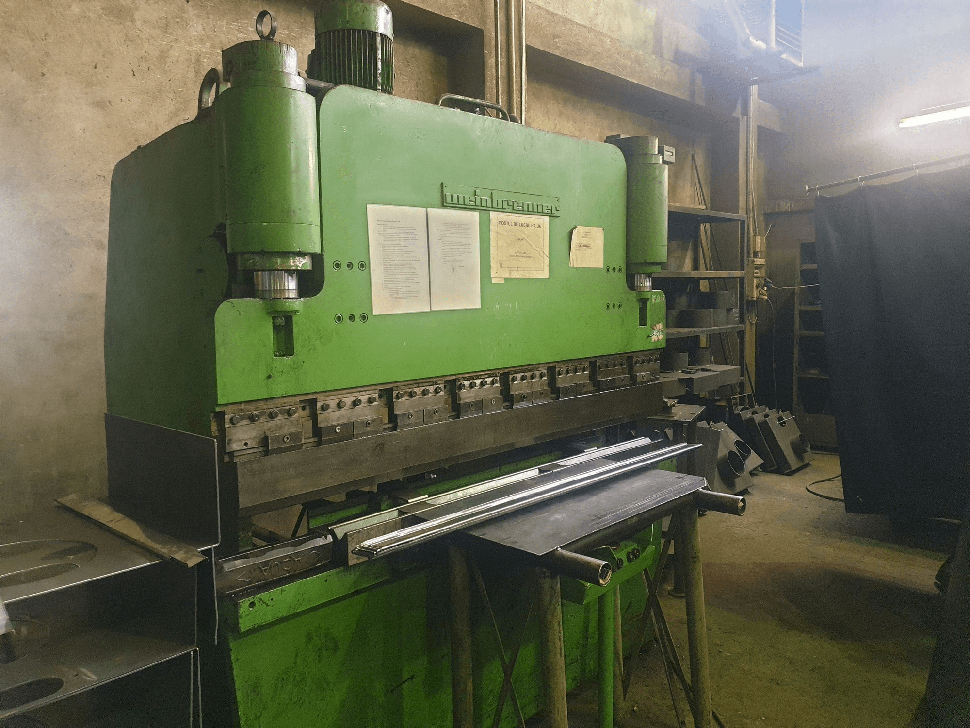 Weinbrenner AP 50/2000-maskinen framifrån