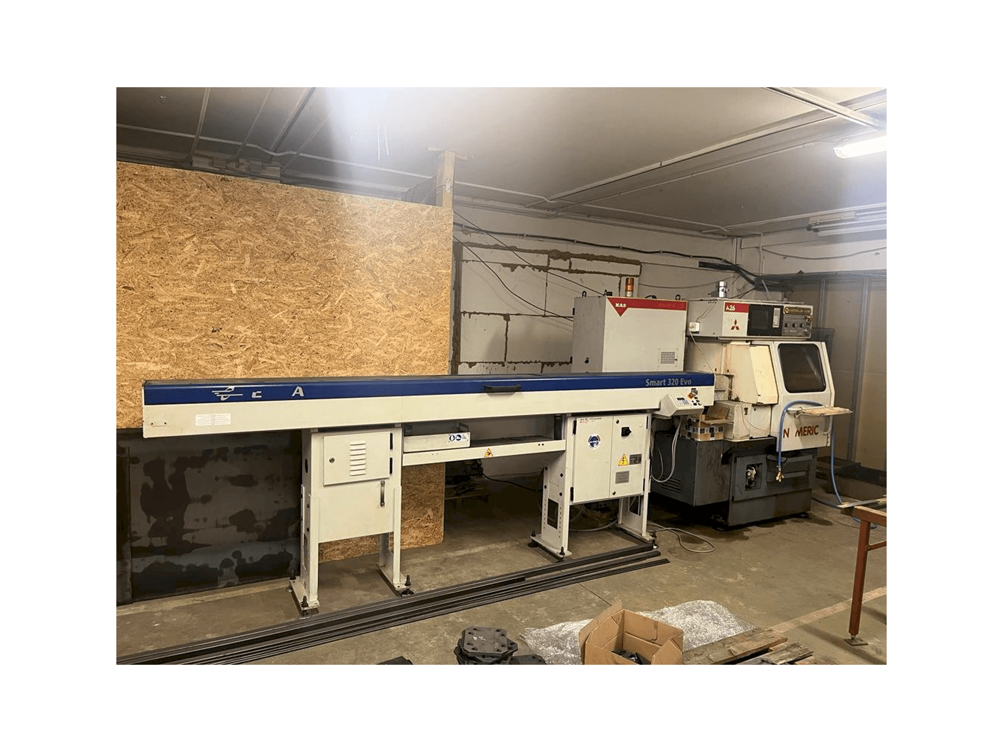 KOVOSVIT MAS Numeric A26 CNC-maskinen framifrån
