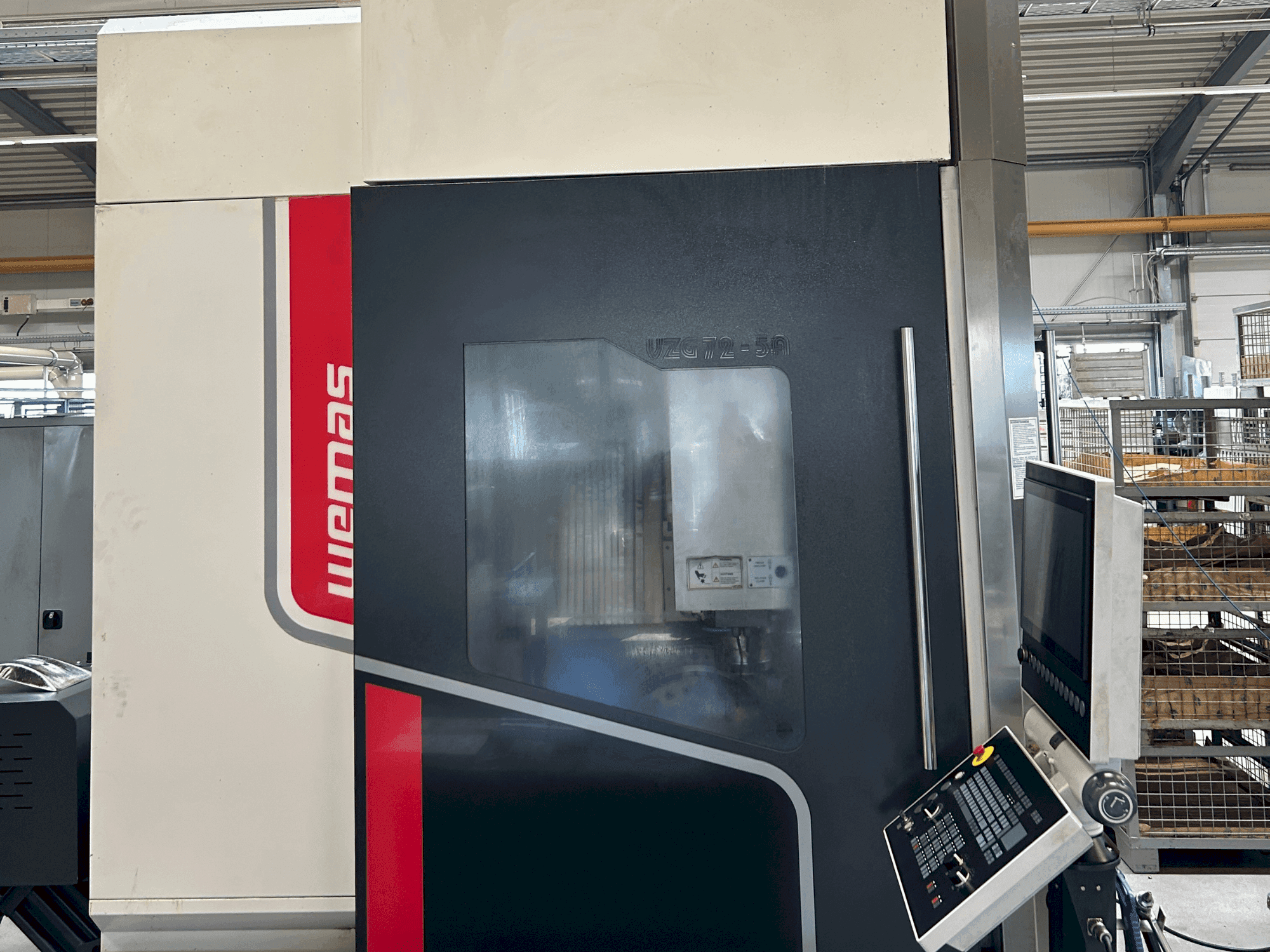 WEMAS VZG 72-5A-maskinen framifrån