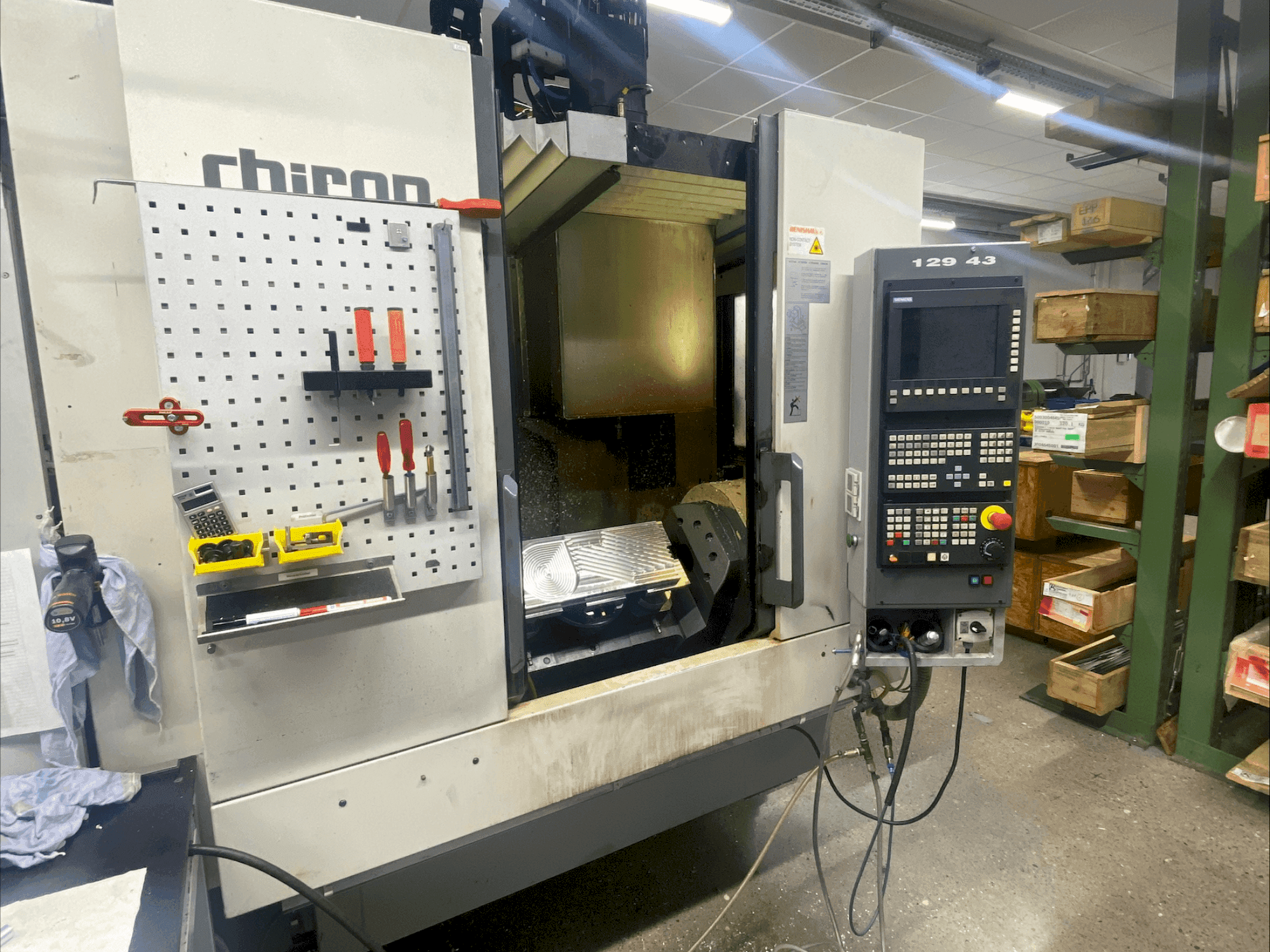 CHIRON FZ 15K S-maskinen framifrån