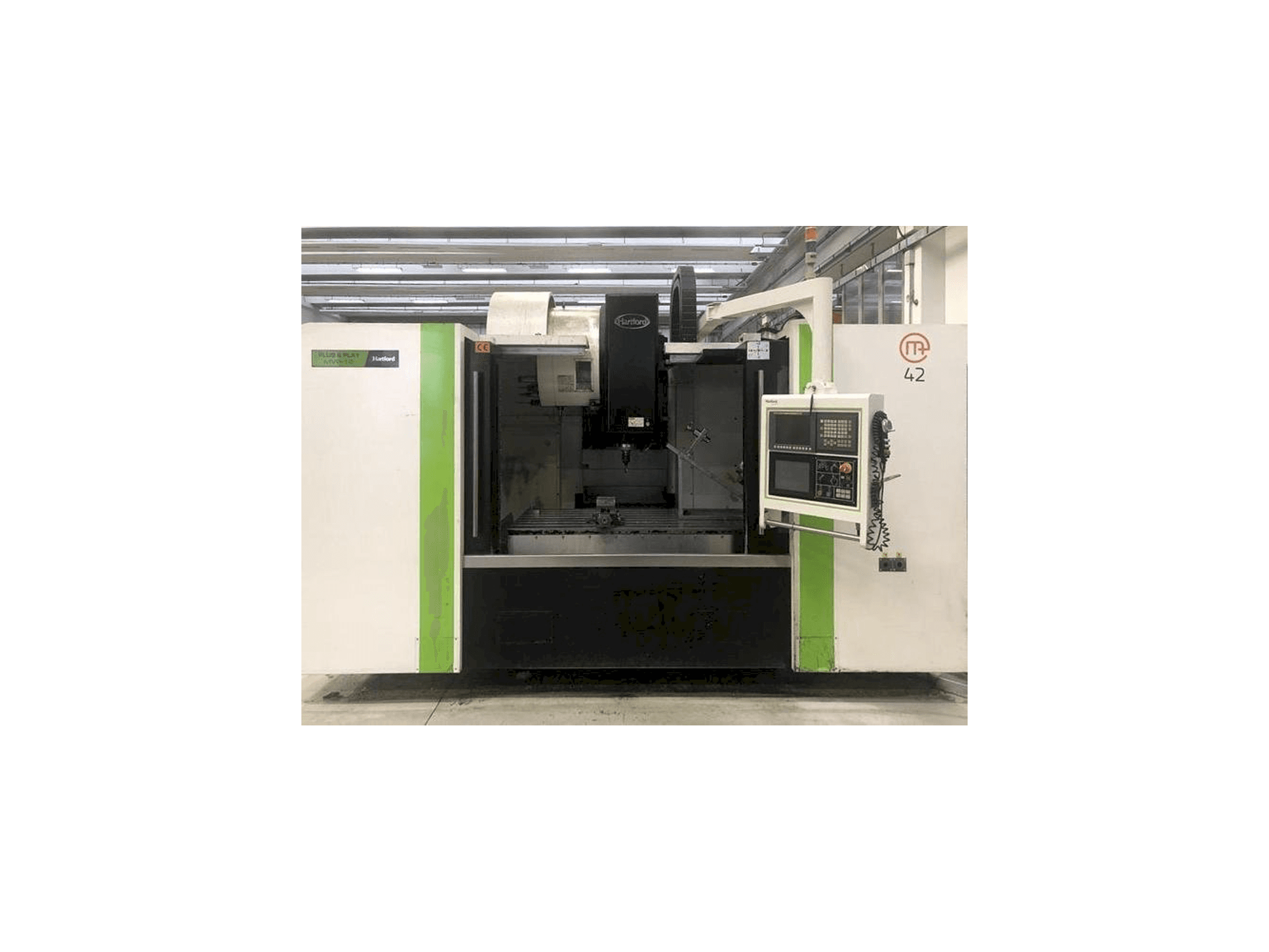 Hartford MVP16-maskinen framifrån