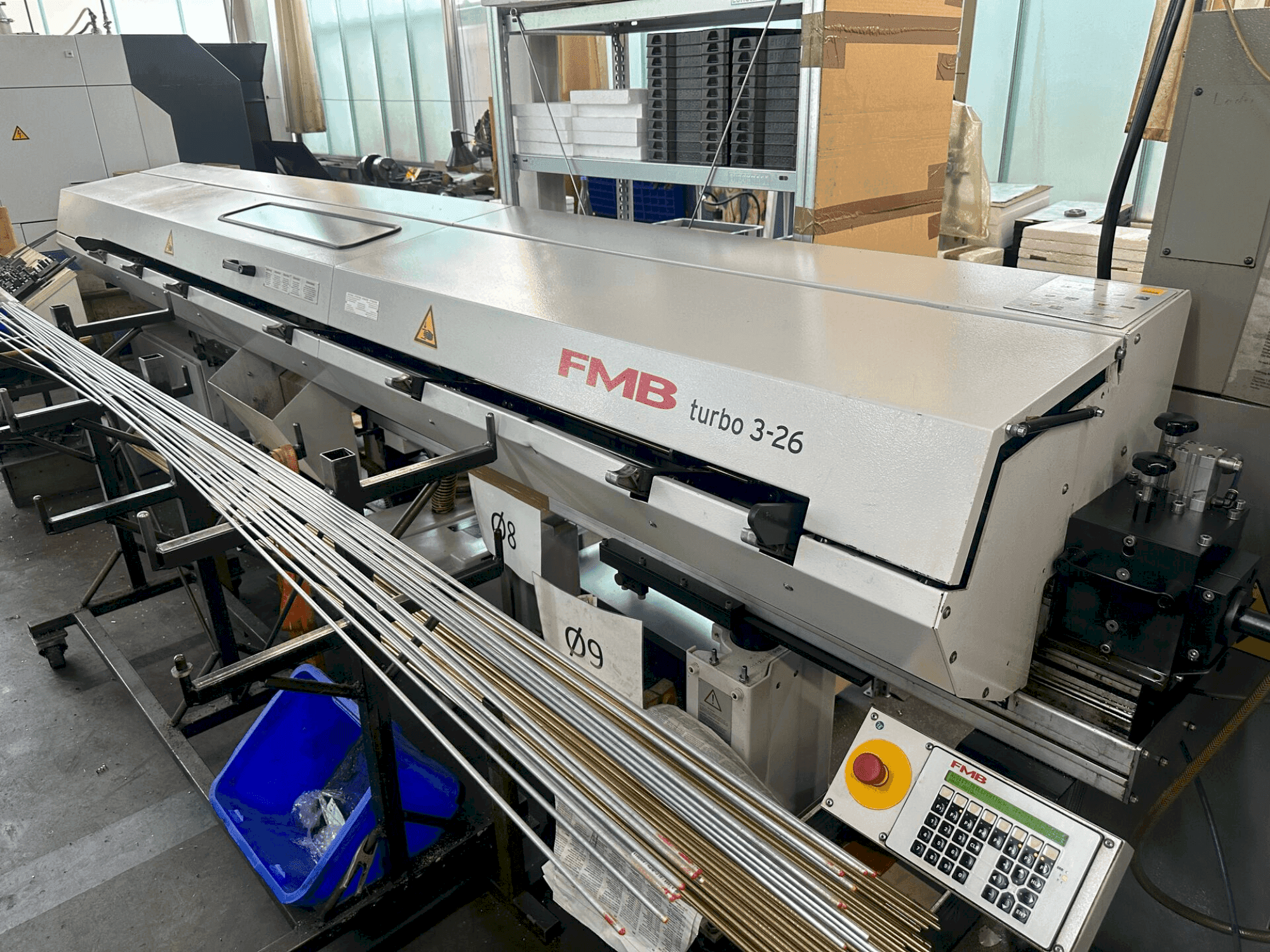 Gildemeister GLD 25-maskinen framifrån