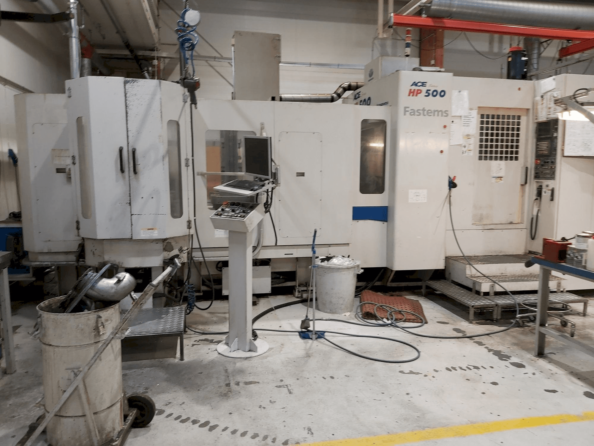 Doosan ACE 500 HP-maskinen framifrån