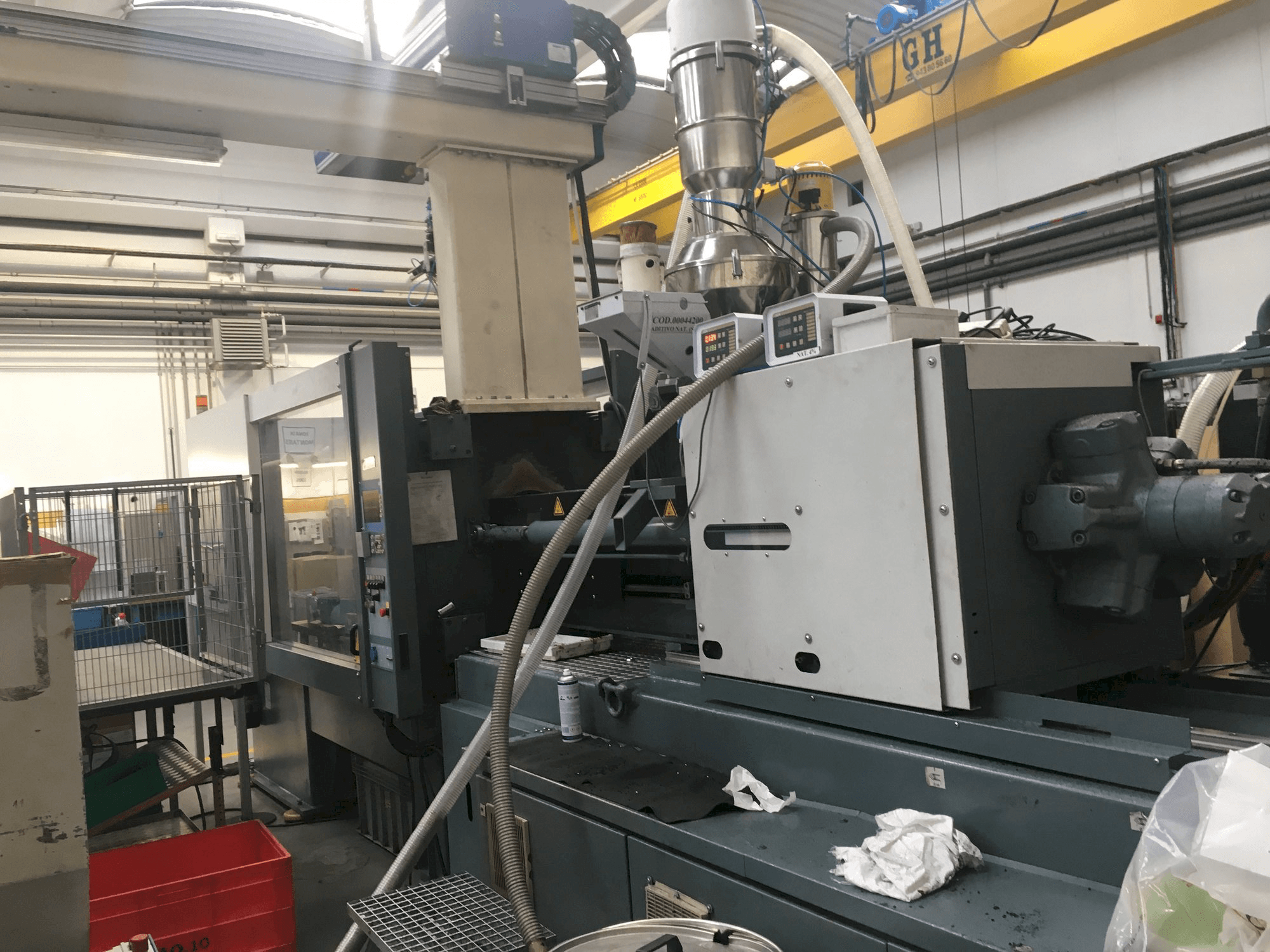 Battenfeld BA 3500/1900 BK-maskinen framifrån