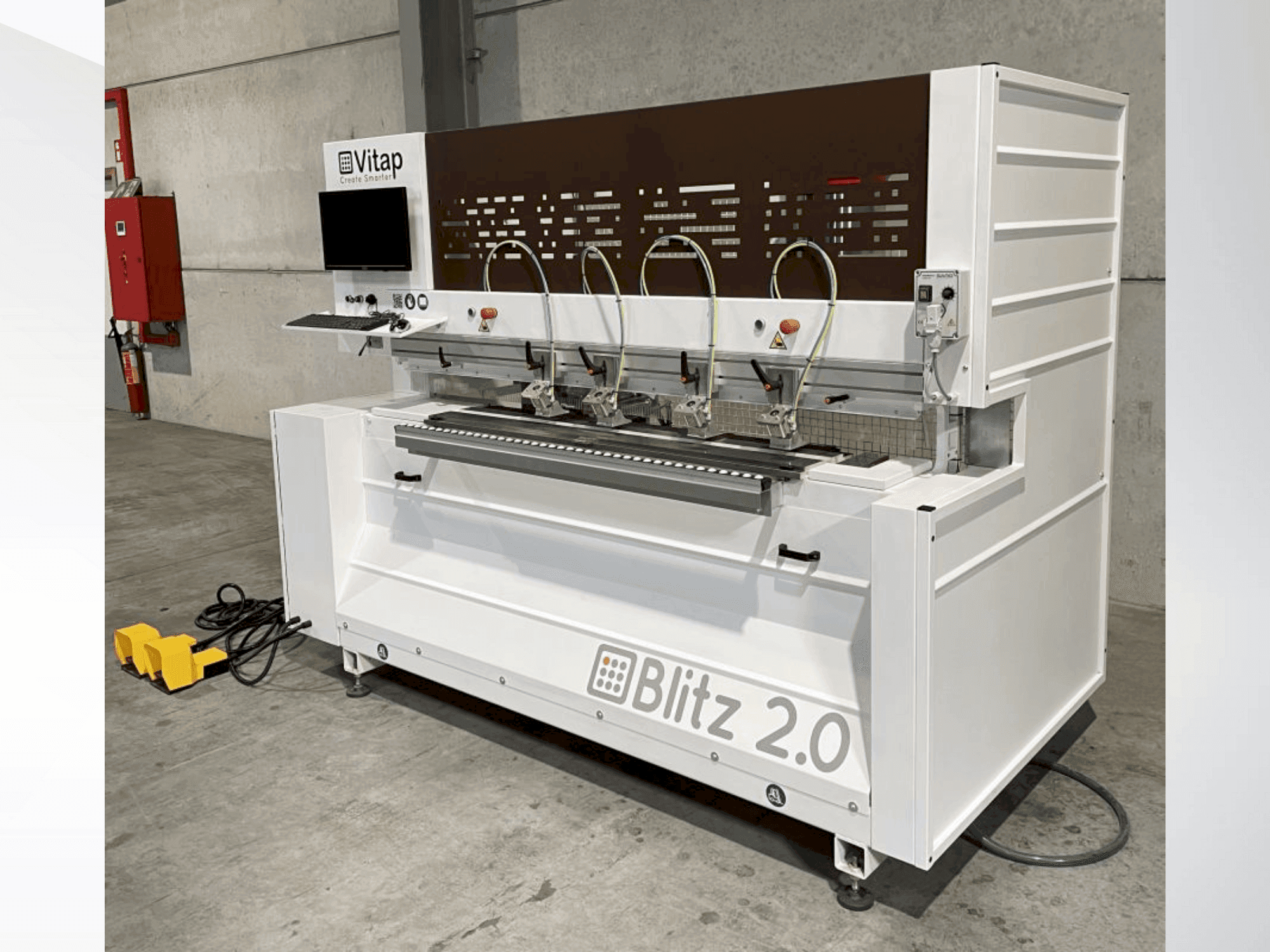 VITAP BLITZ 2.0-maskinen framifrån