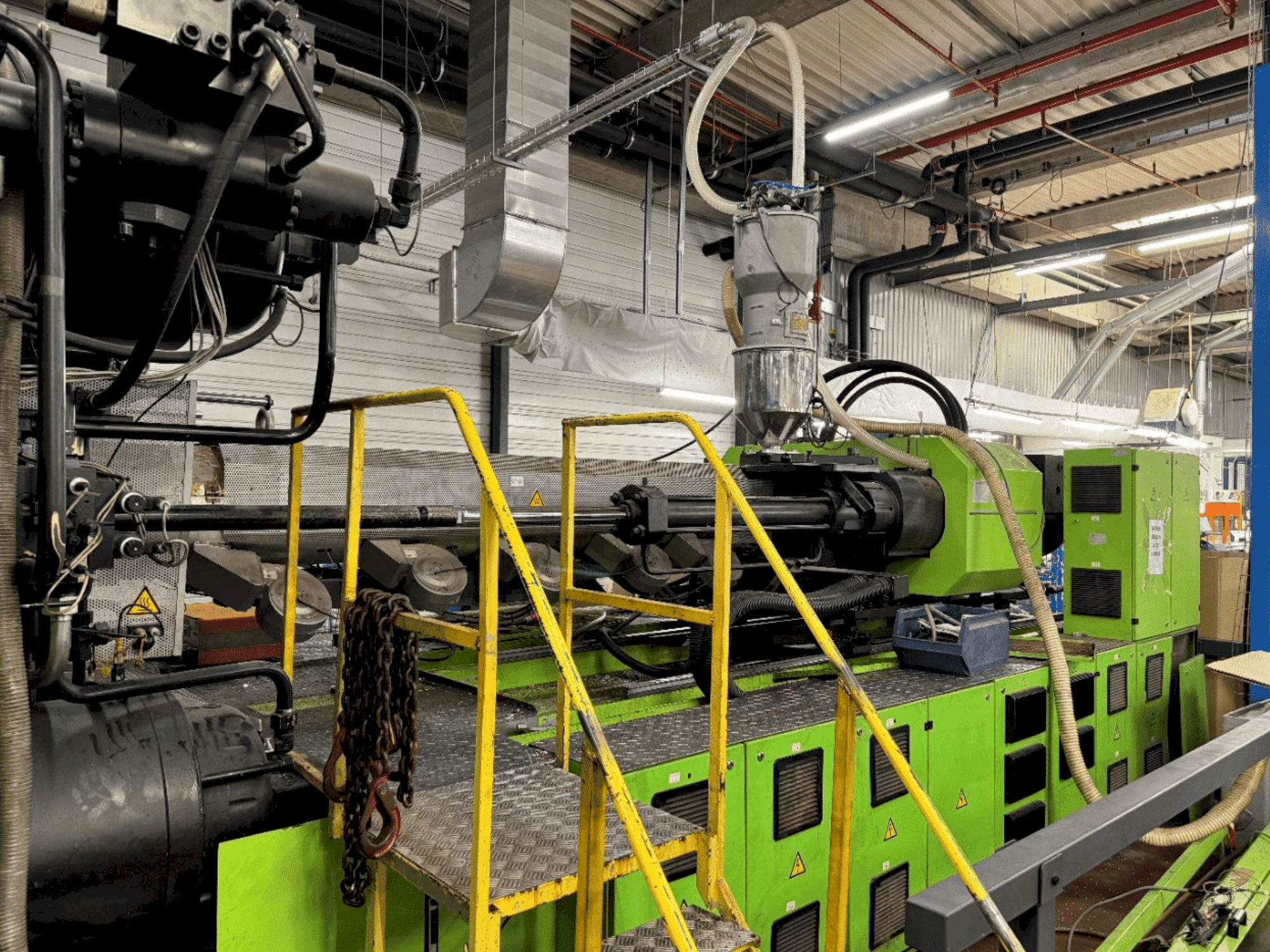 Engel ES 16050/1100DUO-maskinen framifrån