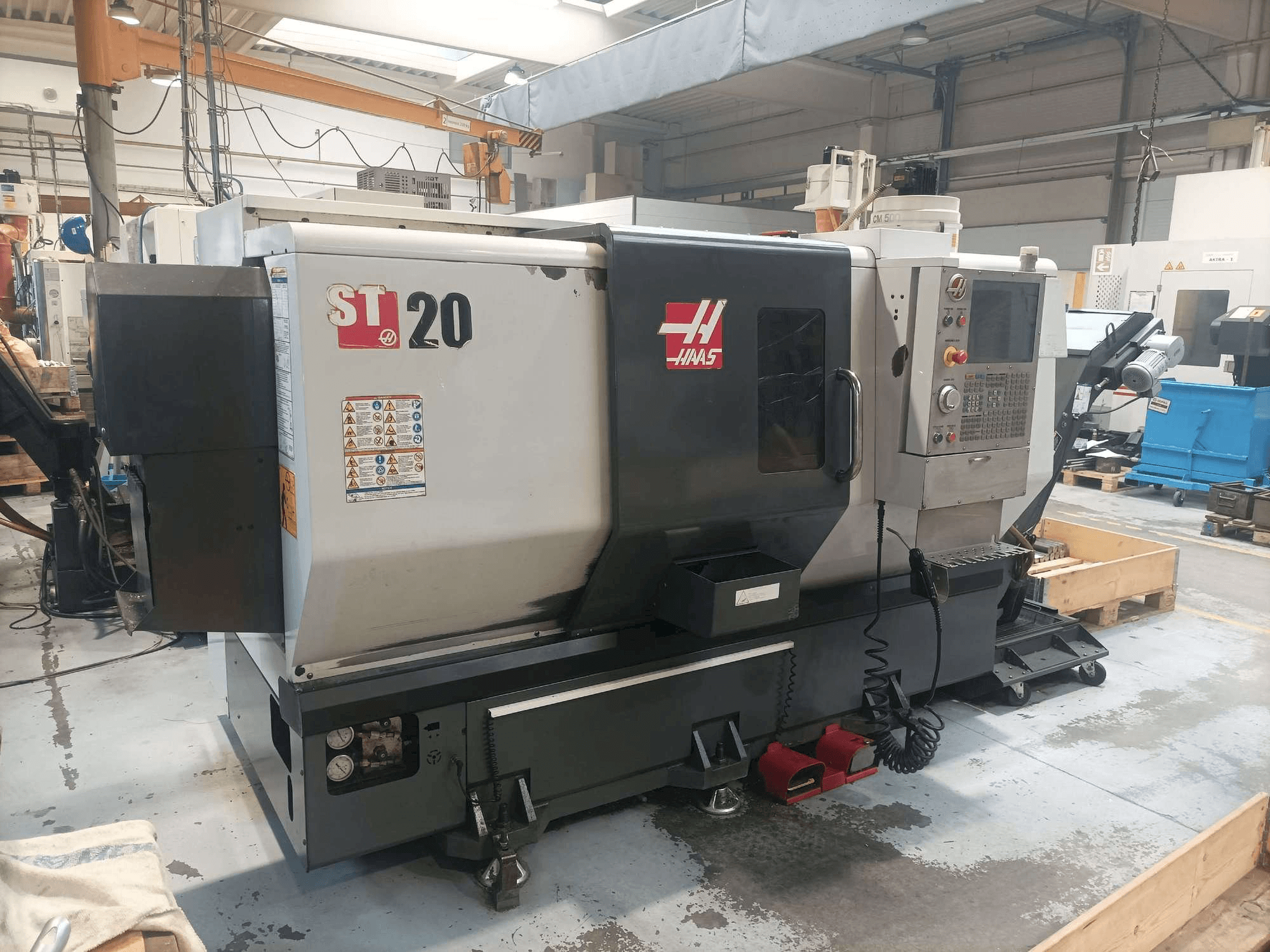 HAAS ST-20SSY-maskinen framifrån