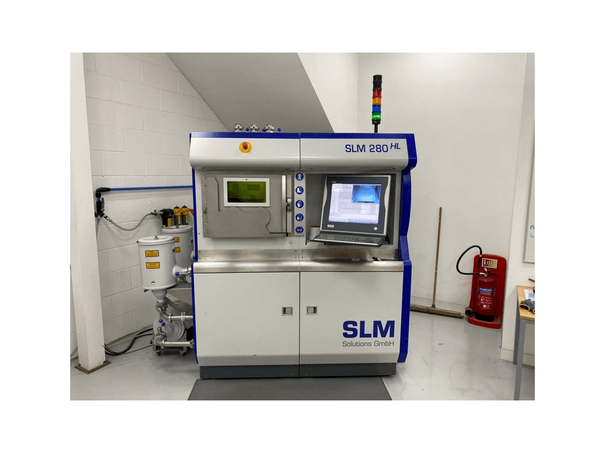 SLM 280 HL-maskinen framifrån