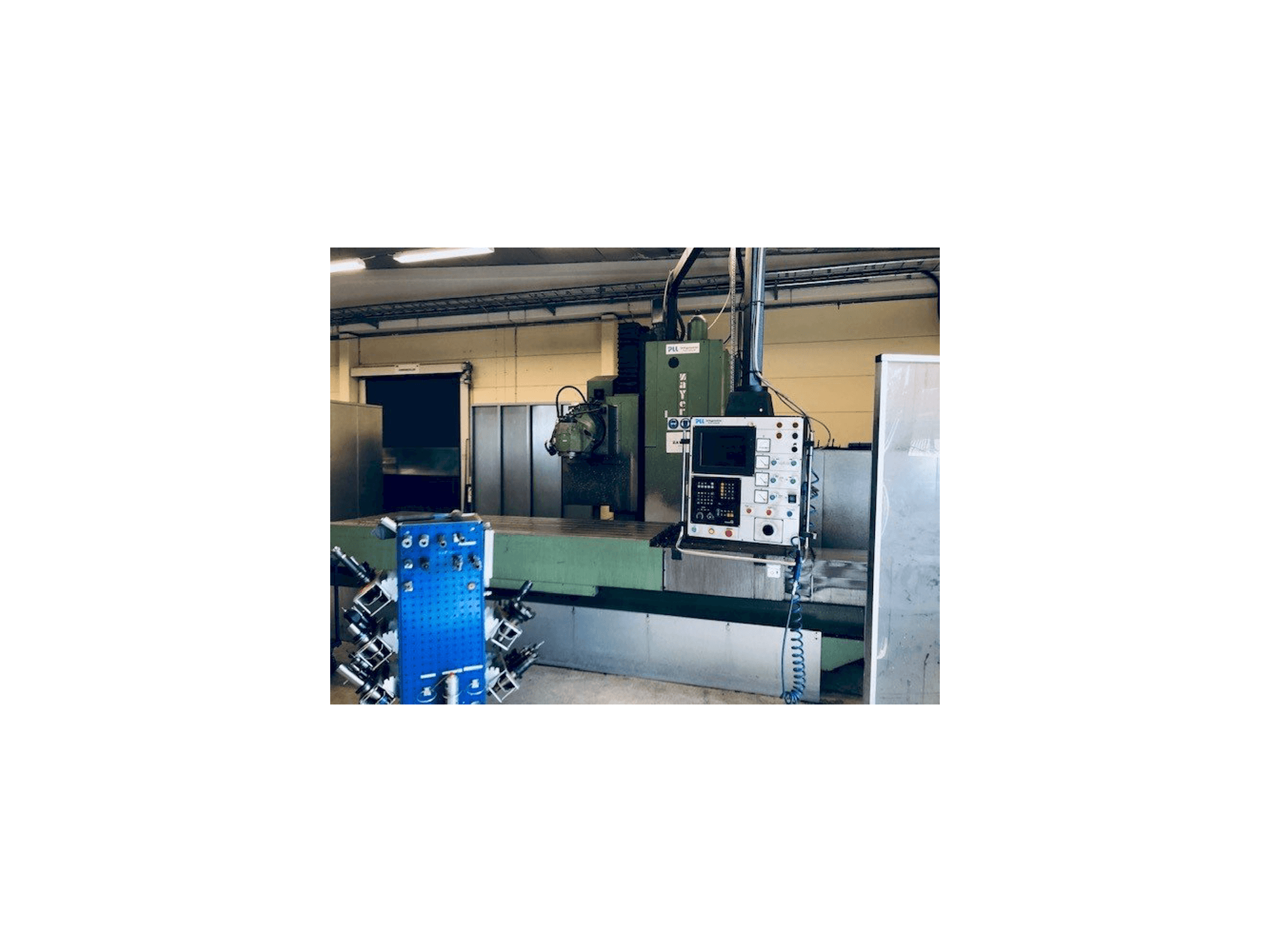 Zayer KF 3000-maskinen framifrån