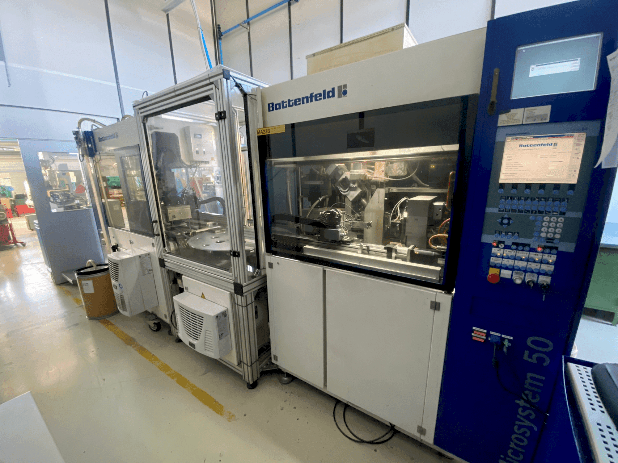 Battenfeld Microsystem MM 50/50-maskinen framifrån