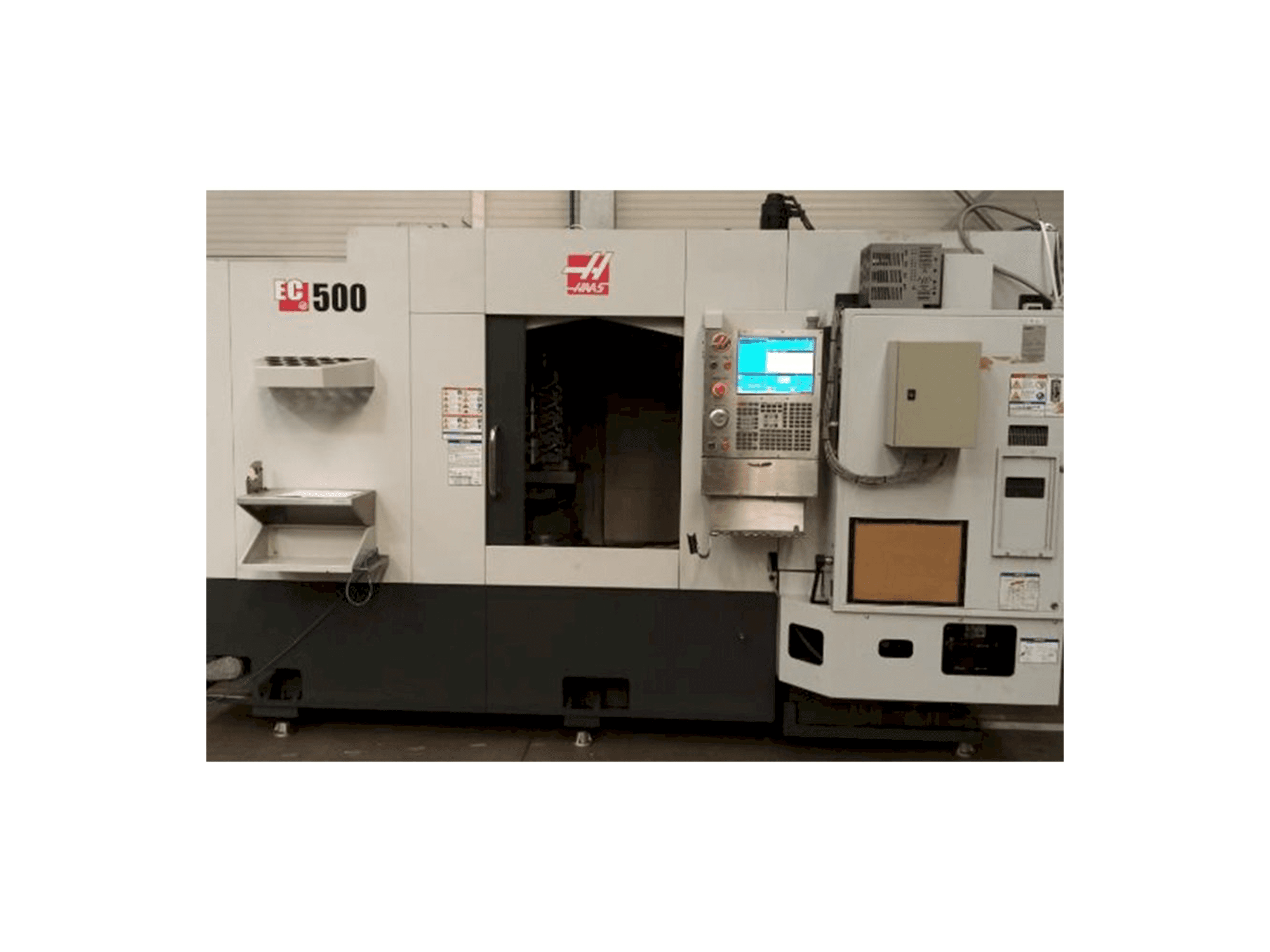 HAAS EC-500-maskinen framifrån