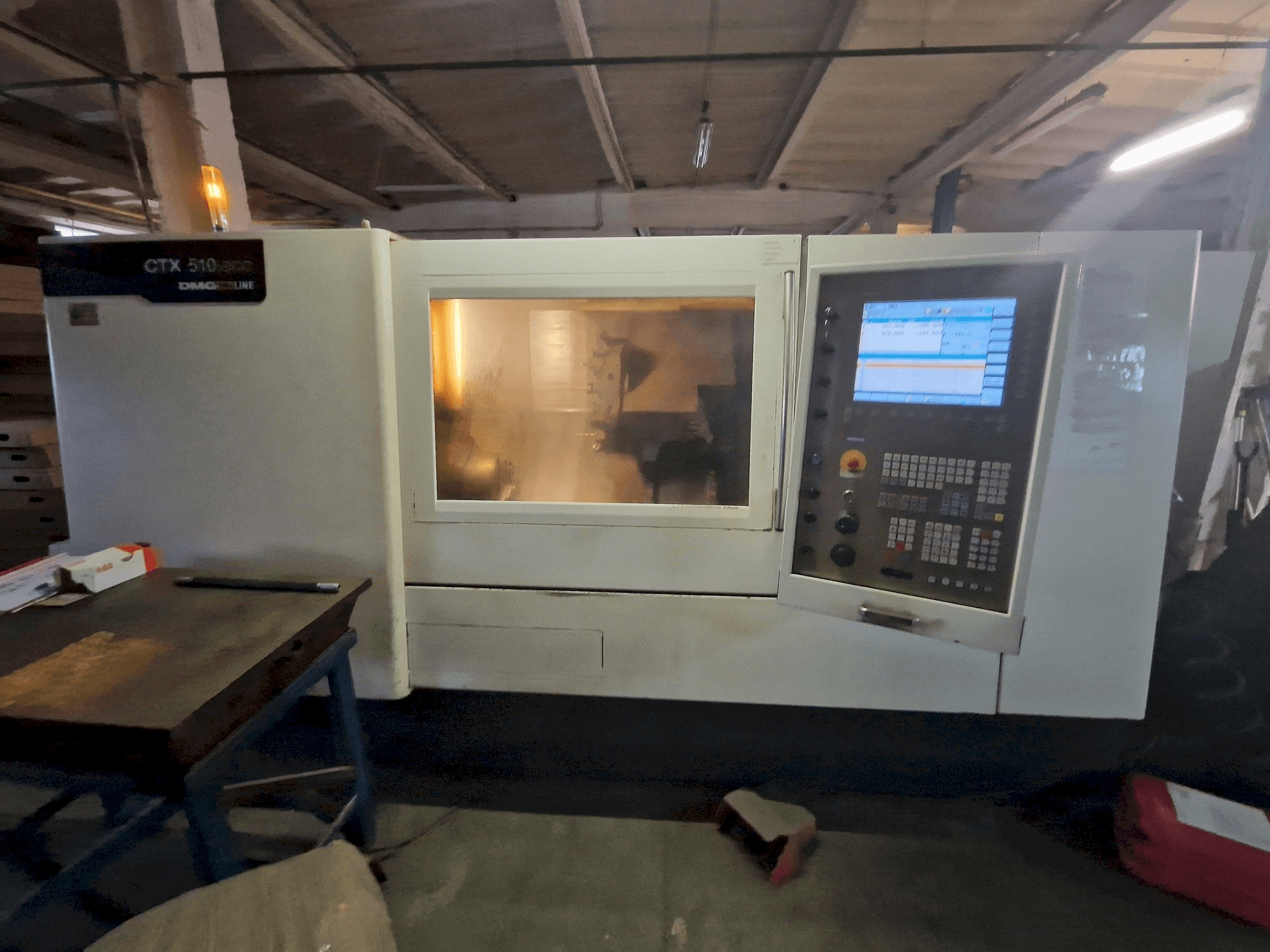 DMG CTX 510 eco-maskinen framifrån