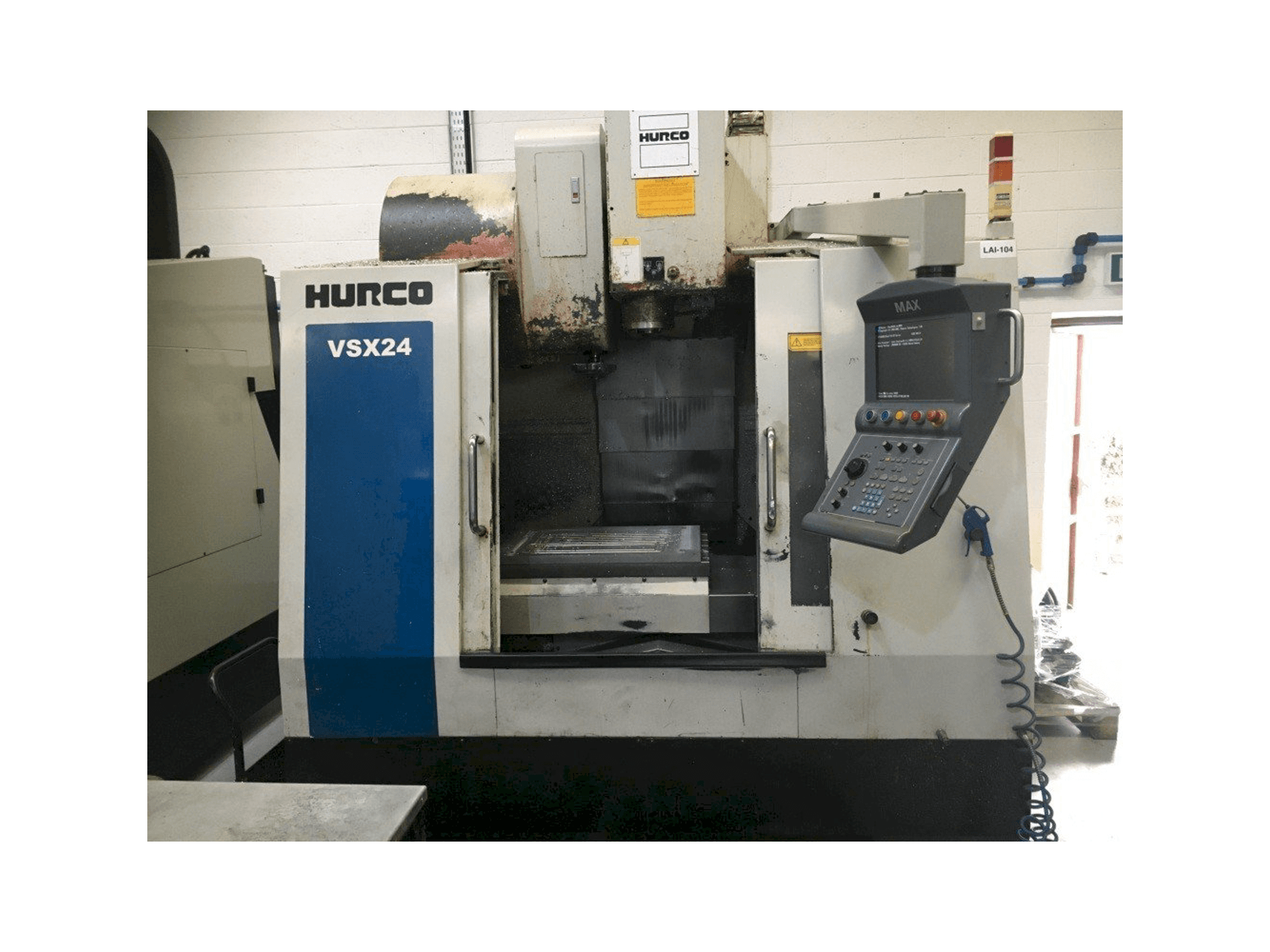 Hurco VSX24-maskinen framifrån