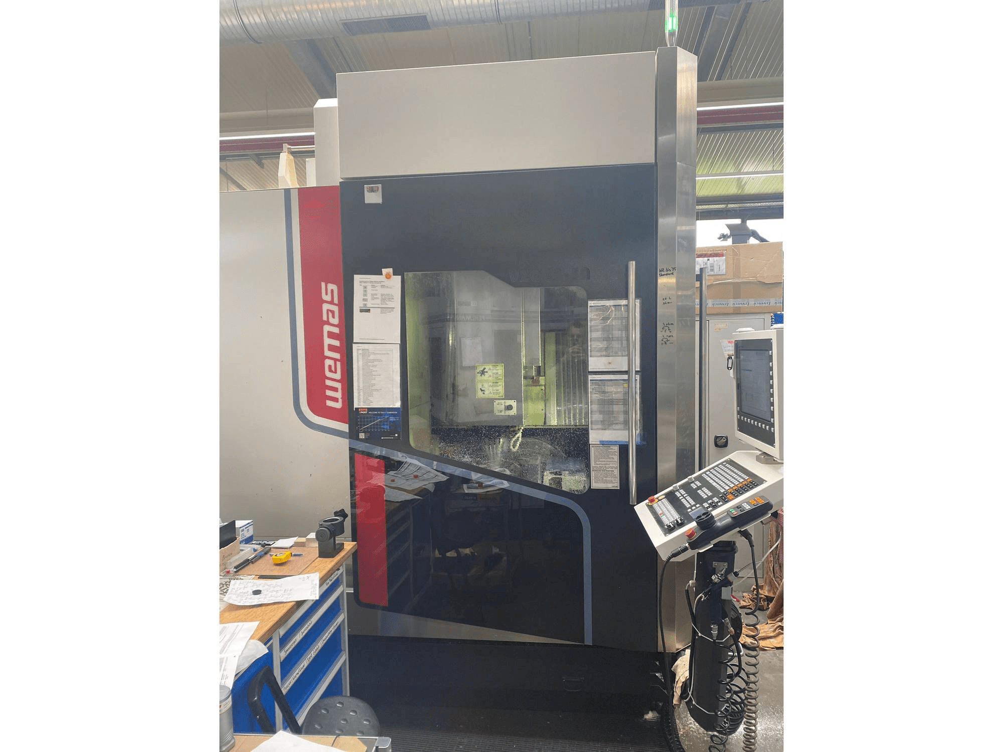 WEMAS VZG 65-5A-maskinen framifrån