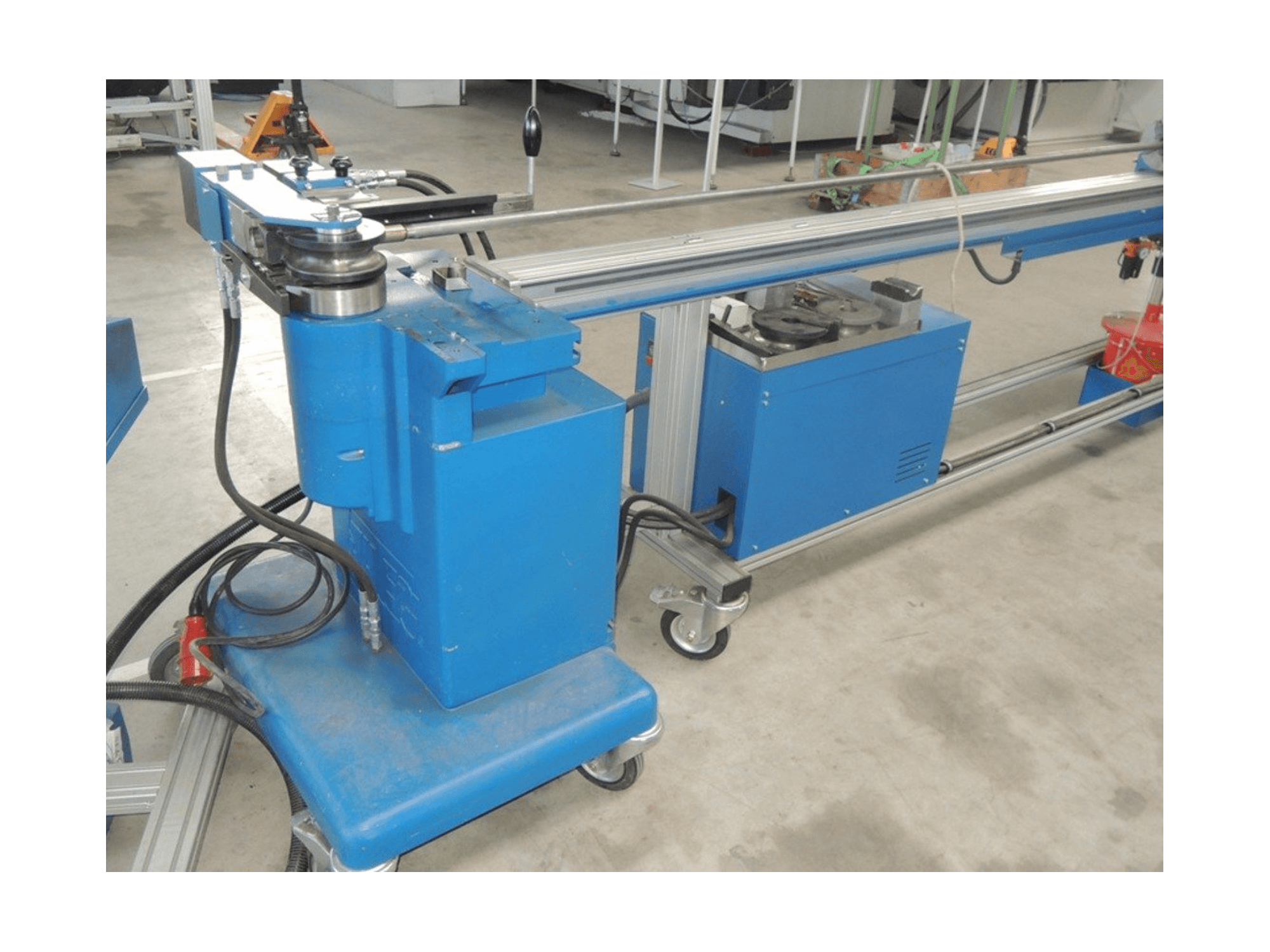 JUTEC 5030-maskinen framifrån