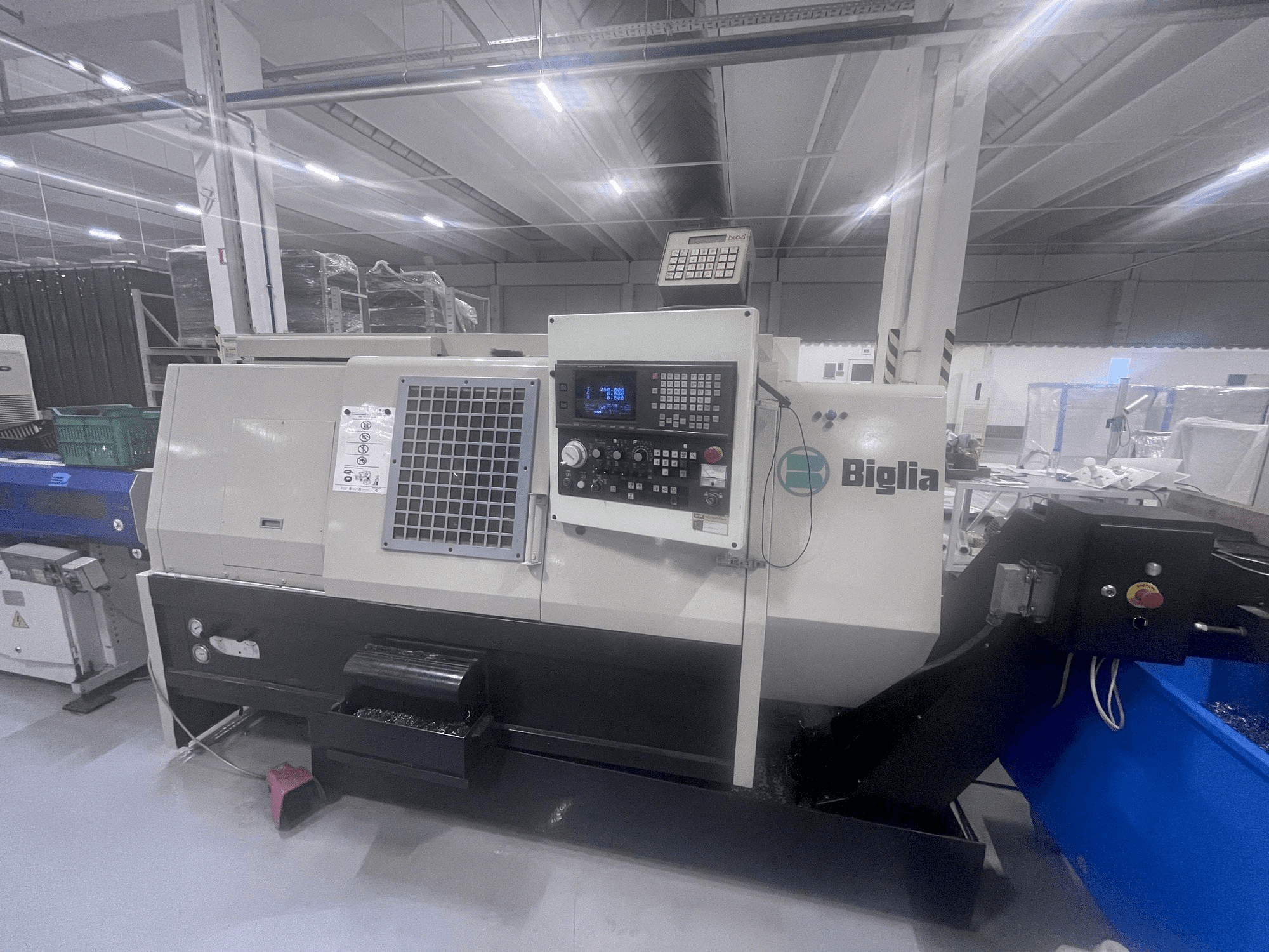 Biglia B 501 MB-maskinen framifrån