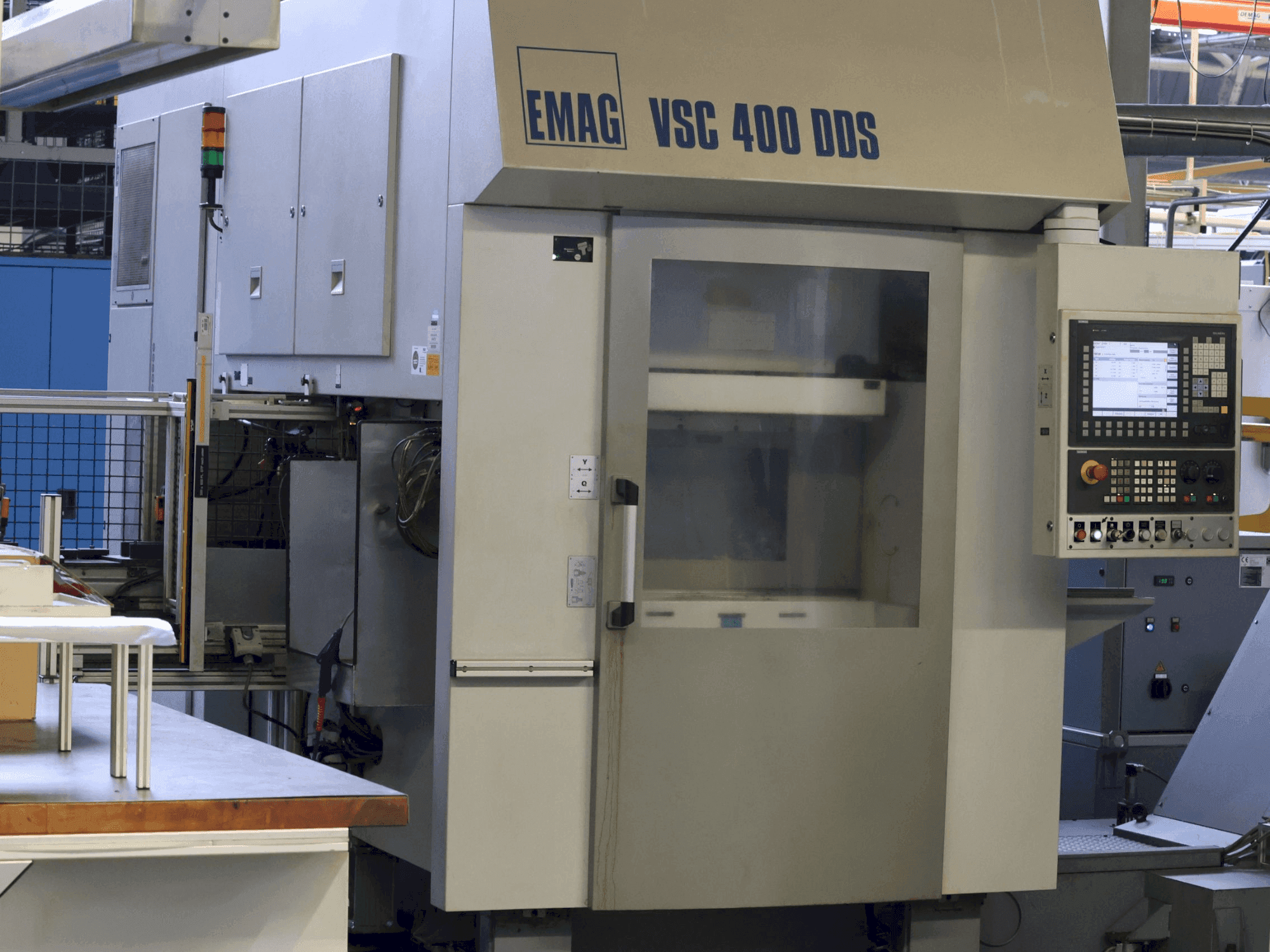 EMAG VSC DDS-maskinen framifrån
