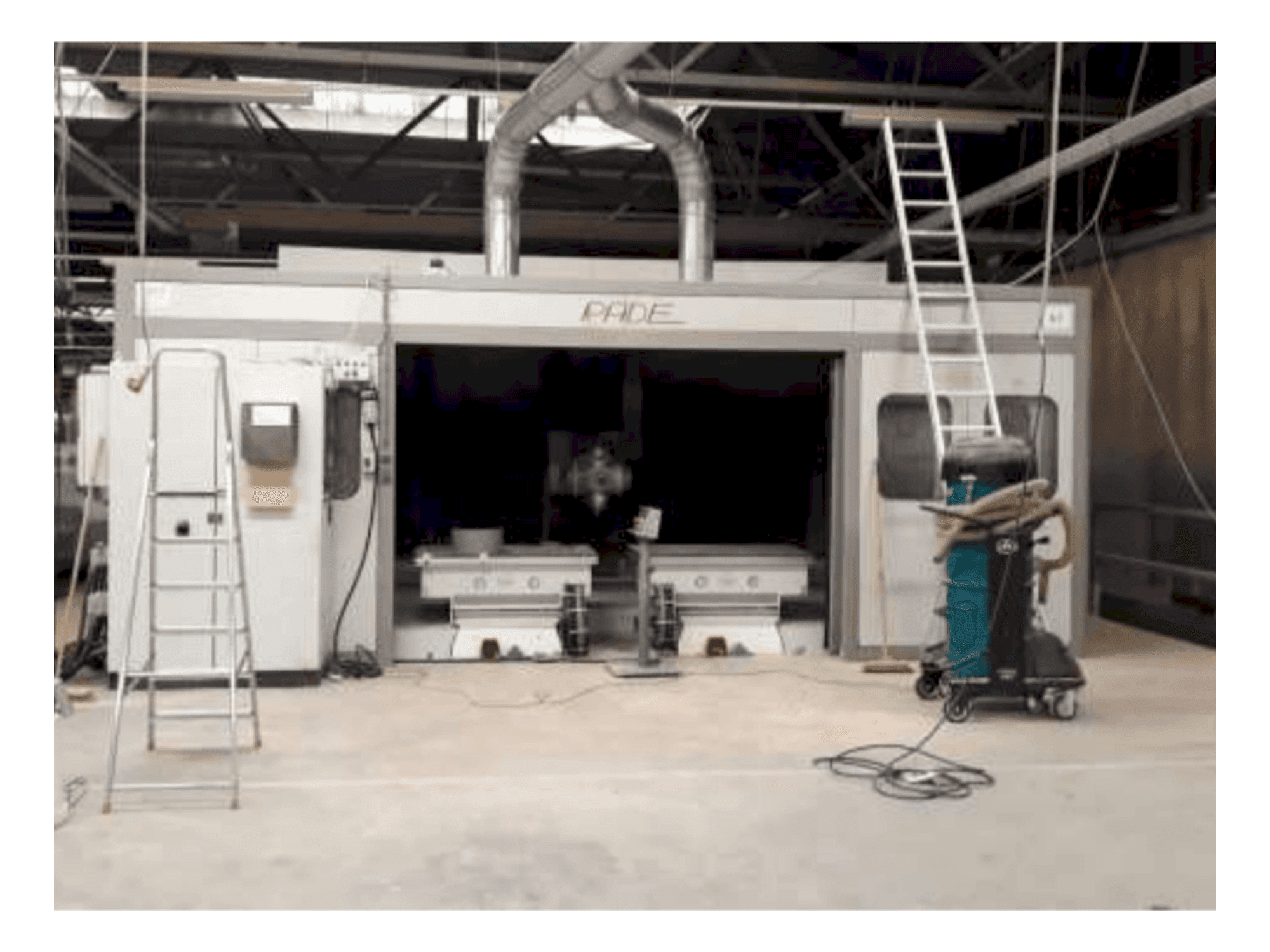 PADE UNI 5 concept-maskinen framifrån