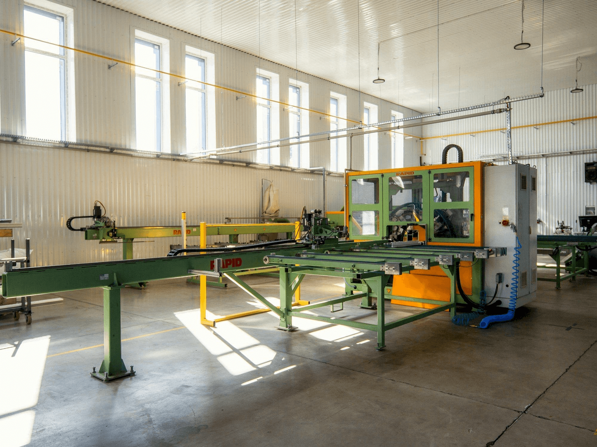 RAPID MFC EVOLUTION II-maskinen framifrån