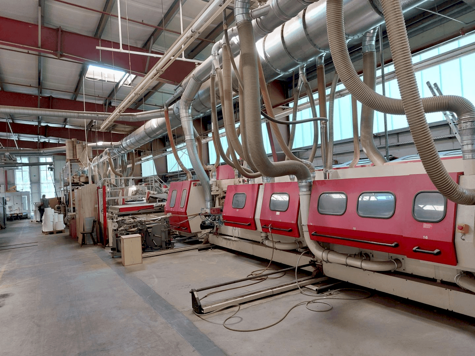 IMA COMBIMA / K/ II/ R75 / 1075 / V / R3-maskinen framifrån