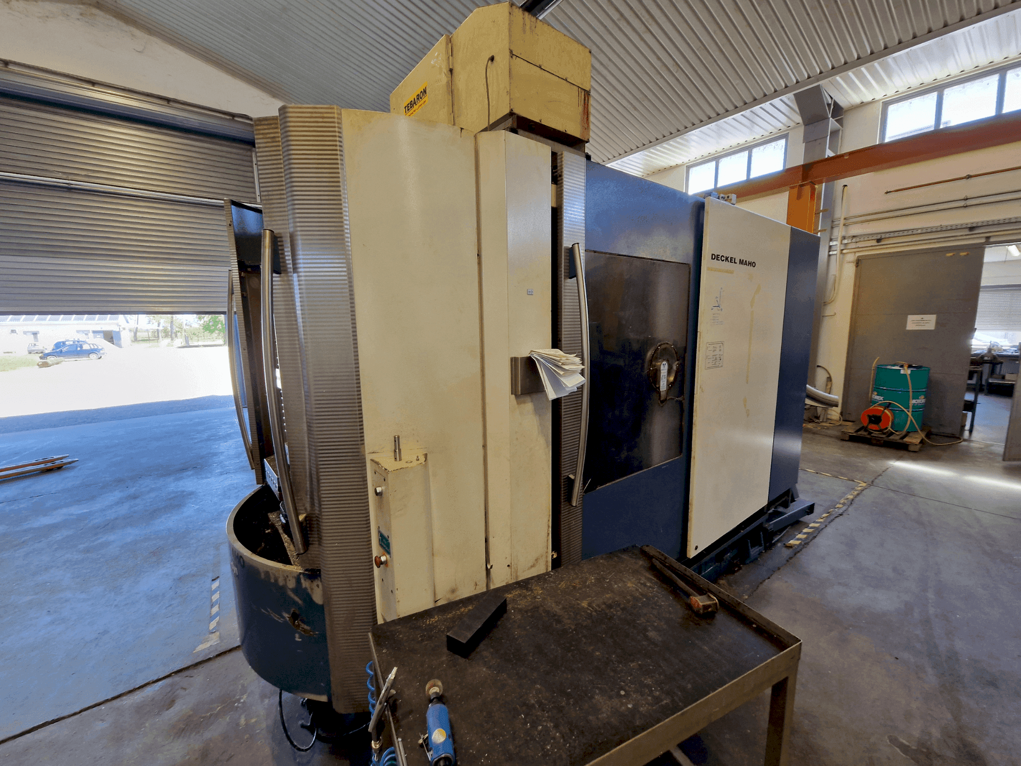 DECKEL MAHO DMC 60 H Hy Din-maskinen framifrån