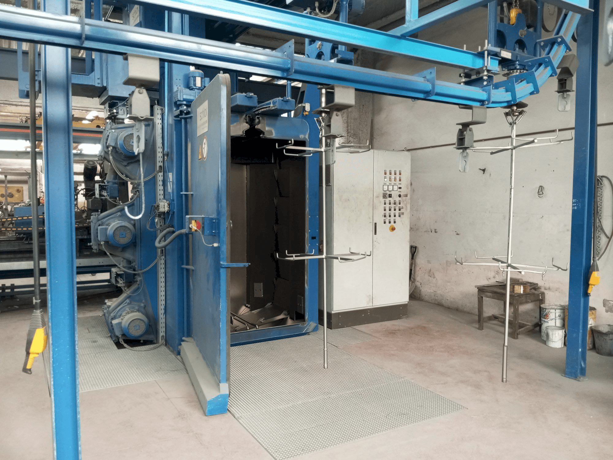 WHEELABRATOR SCHLICK HB 12/20-maskinen framifrån