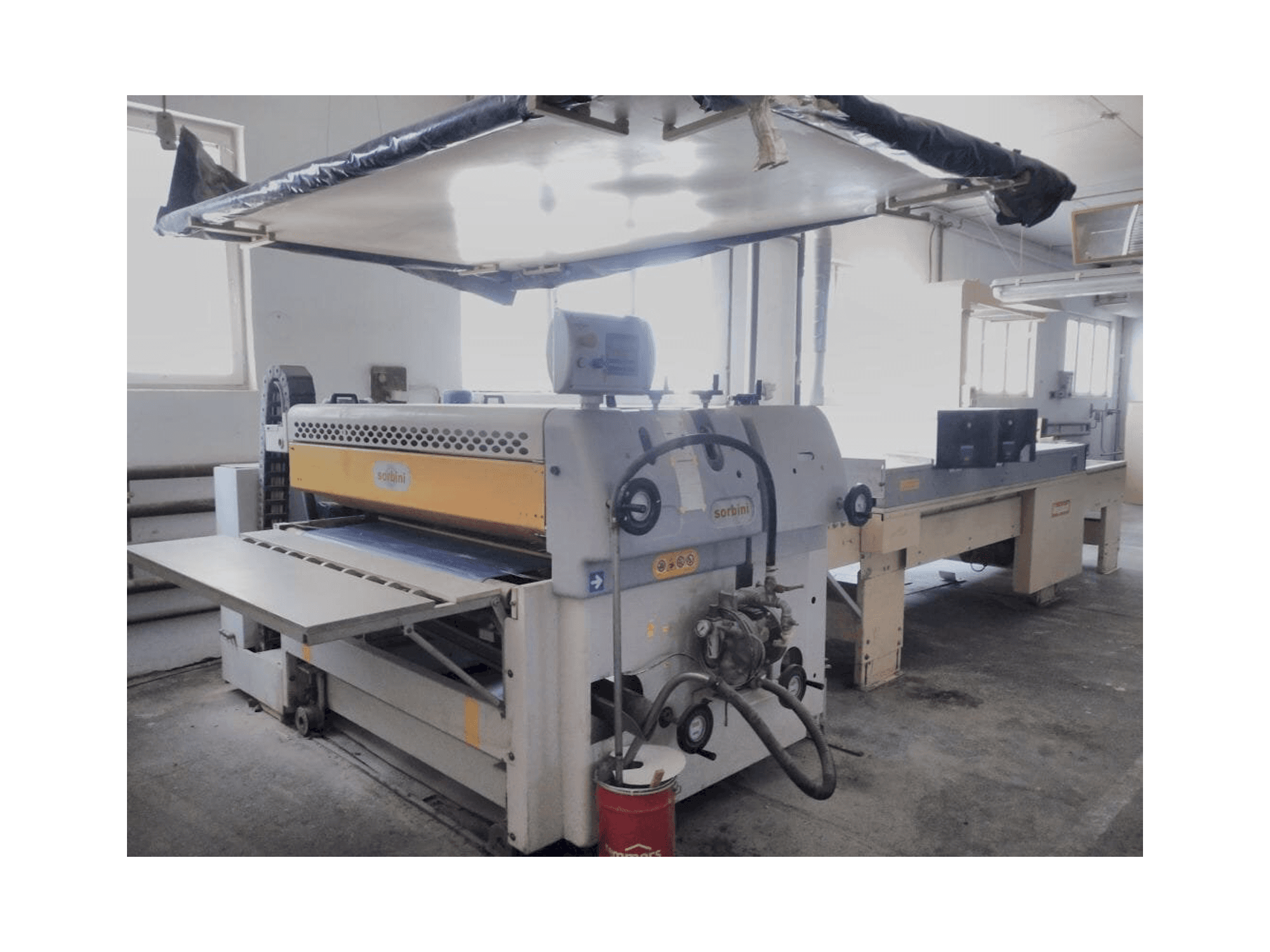 SORBINI smartcoater sp1-maskinen framifrån