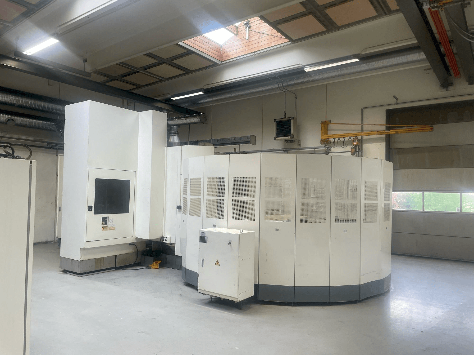 Kitamura HX500i-maskinen framifrån