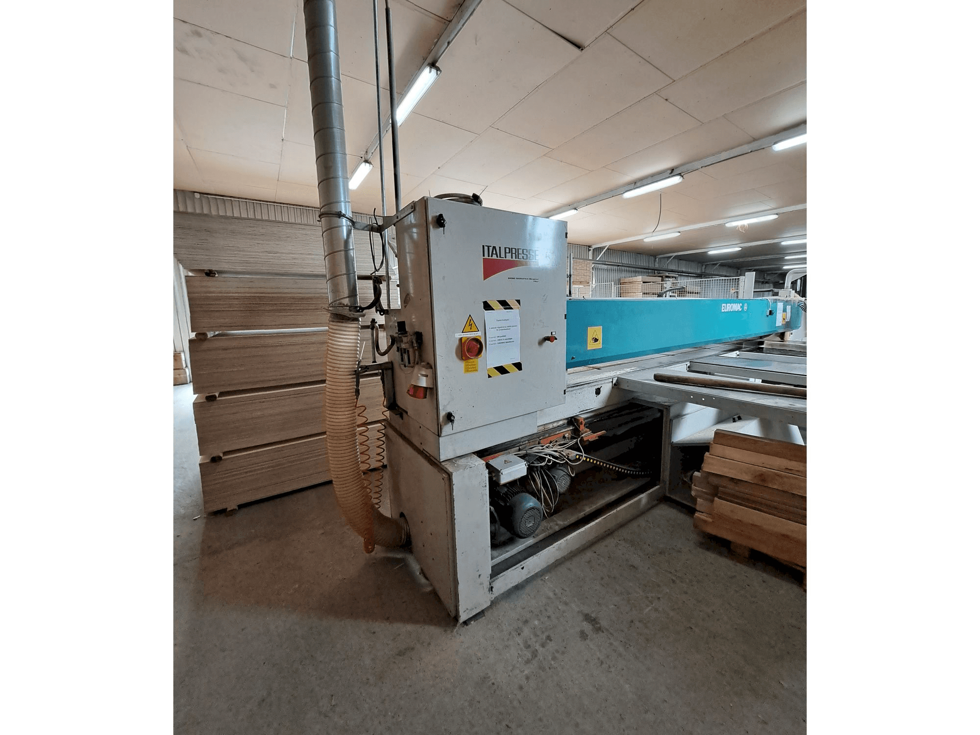 Euromac Logica Pinze 4500-maskinen framifrån