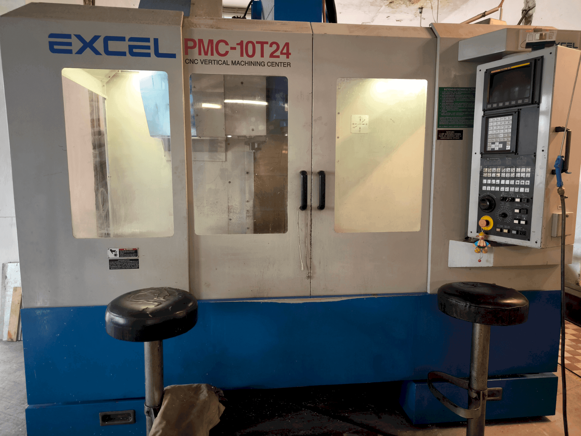 Excel Excel PMC 10T24 (2004)-maskinen framifrån