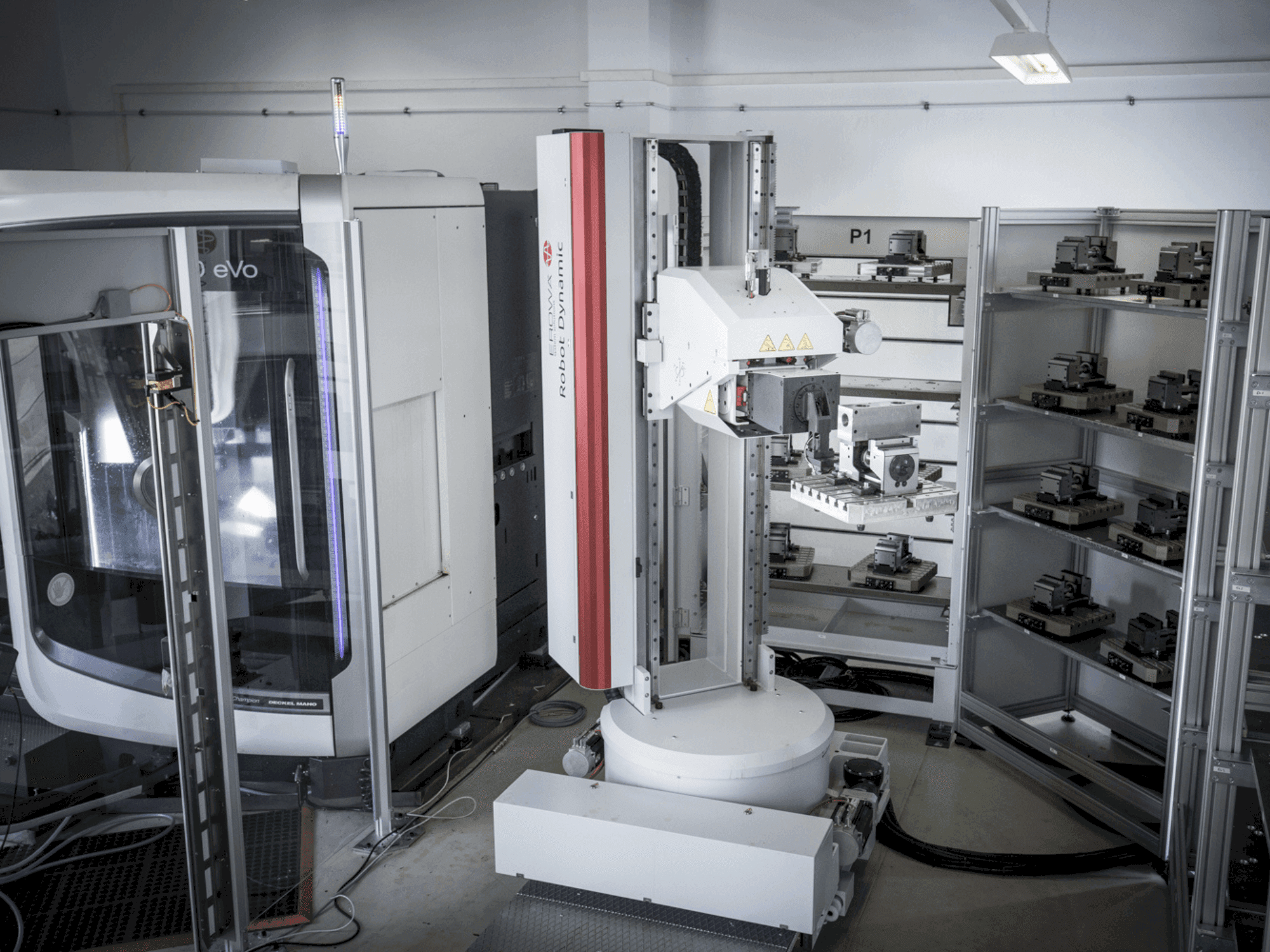 DMG MORI DMU 60 EVO-maskinen framifrån