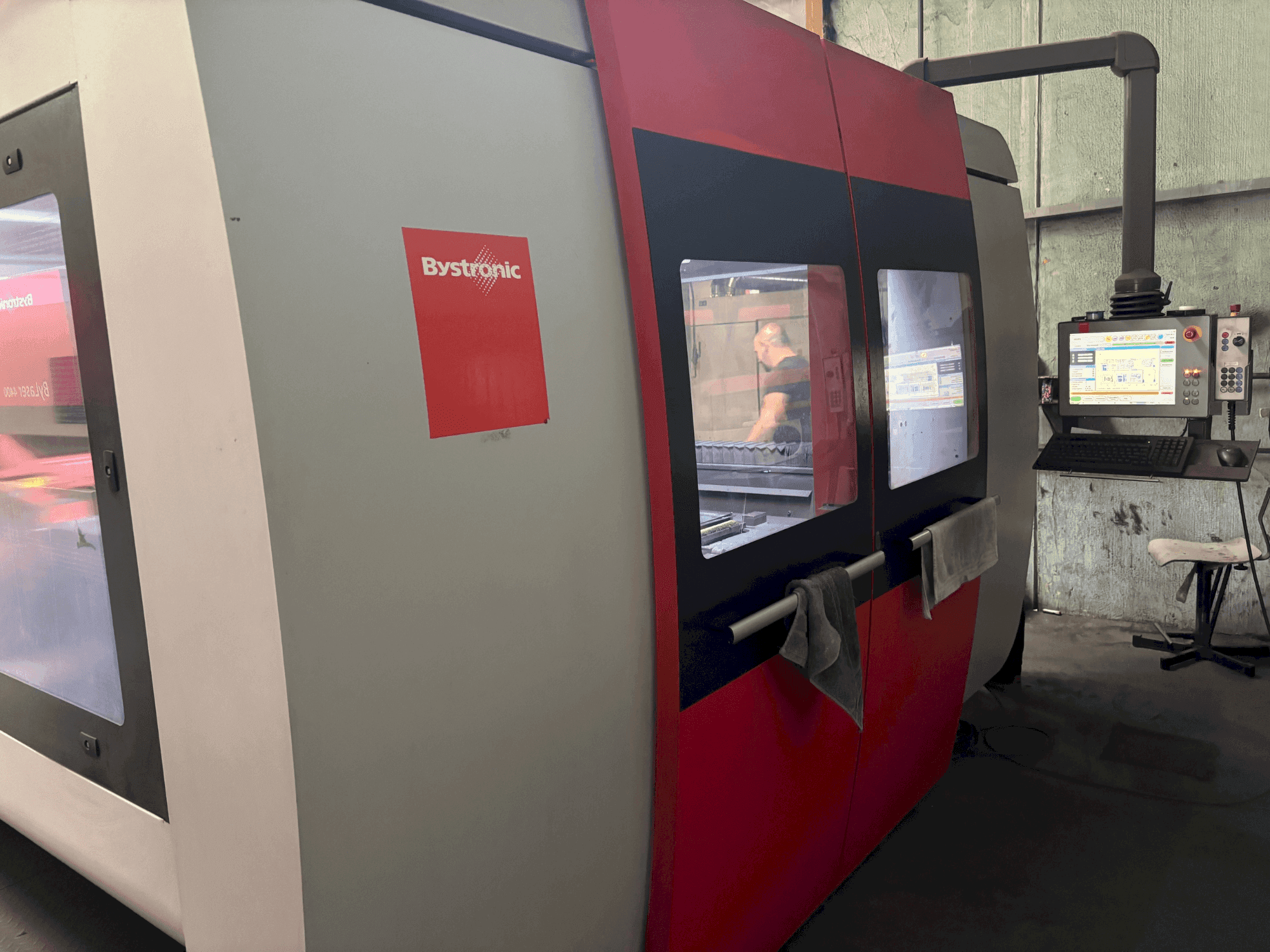 Bystronic Bysprint Pro 3015-maskinen framifrån