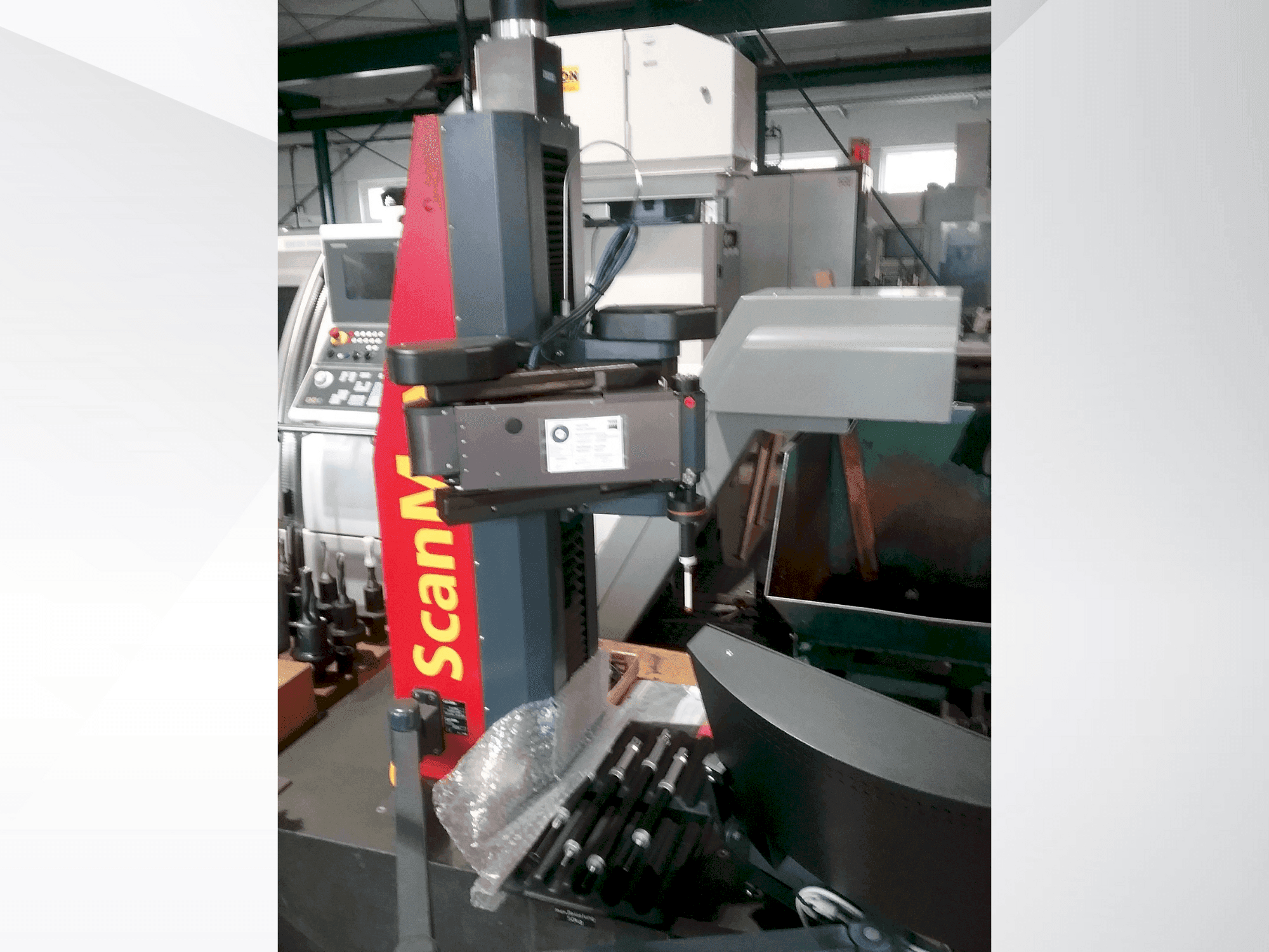 ZEISS ScanMax-maskinen framifrån