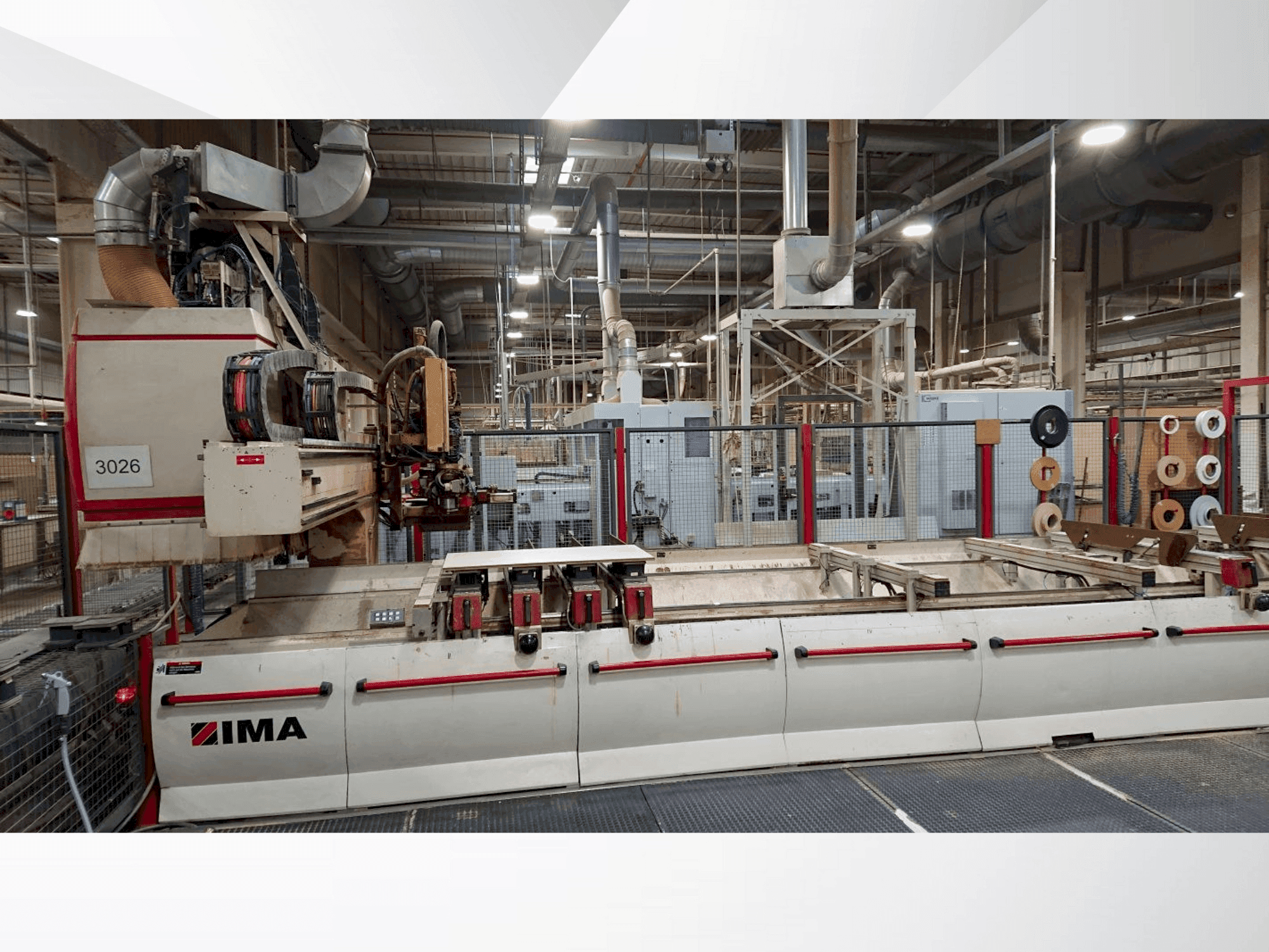 IMA BIMA 410 / V Typ 140 / 600-maskinen framifrån