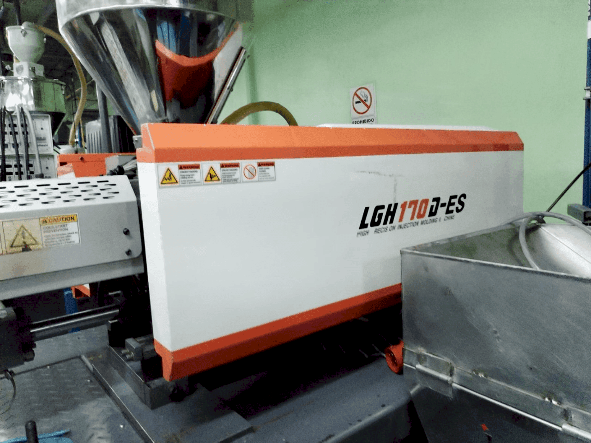 LS MTRON LGH 170D-ES-maskinen framifrån